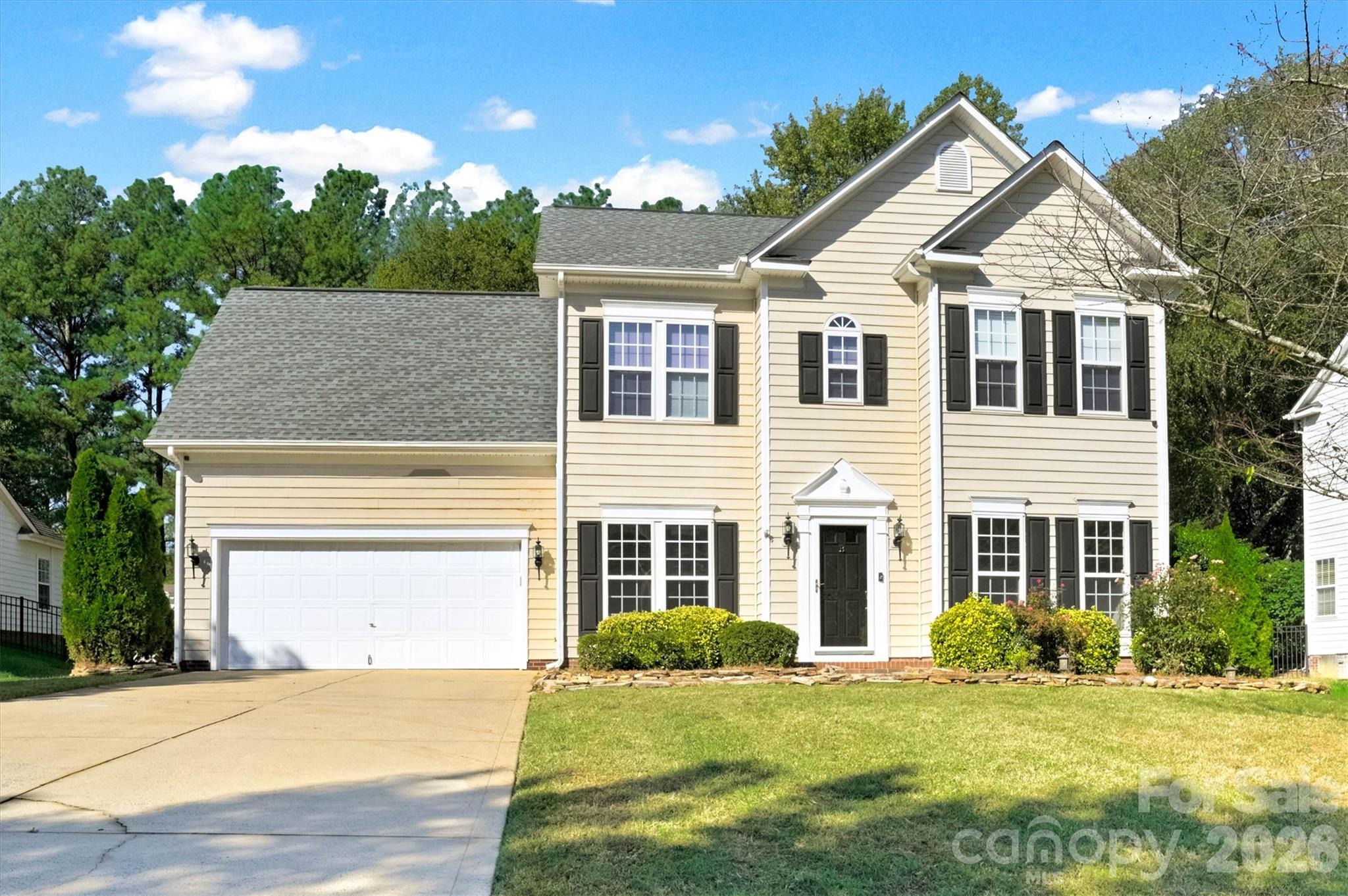 Welcome to your own private staycation retreat in desirable Brandon Oaks! This beautifully maintained 4-bedroom, 2.5-bath home offers 2,212 square feet of comfortable living space, a functional floor plan, and an incredible backyard featuring a custom in-ground pool.The main level features beautiful LVP flooring, a versatile office or flex space, formal dining room, and a spacious family room highlighted by a custom stone gas fireplace. The kitchen offers quartz countertops, updated cabinetry, stainless steel appliances, and a bright eat-in area—perfect for everyday living and entertaining.Upstairs, you’ll find four generously sized bedrooms, including an oversized bedroom/bonus room offering plenty of flexibility. The primary suite features a tray ceiling and ensuite bath with dual sinks, a garden tub, and separate shower.Step outside and enjoy the screened porch, overlooking the fenced backyard and custom in-ground pool—your own private oasis for relaxing and entertaining!Located in sought-after Brandon Oaks, residents enjoy access to outstanding community amenities, including pools, walking trails, tennis, a fishing pond, basketball, and more. Convenient to shopping, dining, and the many amenities of the Sun Valley area. Don’t miss this opportunity to enjoy space, comfort, and resort-style outdoor living all in one fantastic home!
