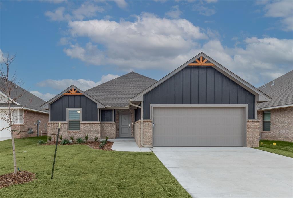 Beautiful 4-bedroom, 2-bathroom home in the Cedar Lane community of Norman, OK. Built by Homes By Taber, this residence features quartz countertops, stainless steel appliances including a 5-burner gas range, dishwasher, and microwave. The primary suite offers a tiled shower stall, double-sink vanity, and a walk-in closet. Additional highlights include an office/flex space, pantry, dining area, ceiling fans throughout, tankless water heater, sprinkler system, and a covered front porch. The covered back patio and fenced-in yard provide additional space for entertaining or enjoying the evenings. The 2-car garage includes a garage storm shelter, and the neighborhood provides a pool and park. Located within Norman Public Schools. Pets are case by case.Tenant responsible for Refrigerator and washer/dryerStainless steel 5 burner gas range, dishwasher, and microwave are included*Photos are prior to tenant move-in*All residents are enrolled in the Resident Benefits Package (RBP) for $45.00/month which includes renters' insurance, credit building to help boost your credit score with timely rent payments, $1M Identity Protection, HVAC air filter delivery (for applicable properties), our best-in-class resident rewards program, and more! If you already have renter’s insurance, upon acceptance that it meets all lease requirements, the RBP would be $31.05/month. More details upon application.