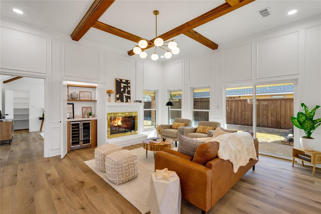 Location and luxury come together in this FULLY remodeled single-story home in the heart of West Plano. Just minutes from the premier shopping and dining of Preston Park Village - this home offers both convenience and lifestyle.Inside, the home is filled with abundant natural light, highlighting its clean lines, modern finishes, and thoughtfully curated design. Wake up each morning and step outside through your private patio access, or enjoy your coffee on the side patio just off the kitchen. With multiple outdoor spaces, the home is designed for both peaceful moments and effortless entertaining.The thoughtful layout places all four bedrooms across the home for maximum privacy, including a versatile fourth bedroom that can easily serve as an office or guest room and features its own private patio access. The possibilities are endless, and so are the upgrades: Fully Remodeled Kitchen, all new appliances, upgraded Electric Panel, upgraded wiring, and all new outlets and switches, upgraded plumbing, all new LVP flooring throughout, brand new carpet in bedrooms, energy efficient windows, upgraded attic insulation, HVAC serviced and certified by licensed HVAC professional, new irrigation system upgrades, all new landscaping front and back, fresh paint in interior, new front door and new sliding door to patio, upgraded layout with addition of centrally located laundry room, completely remodeled bathrooms, and more!!!