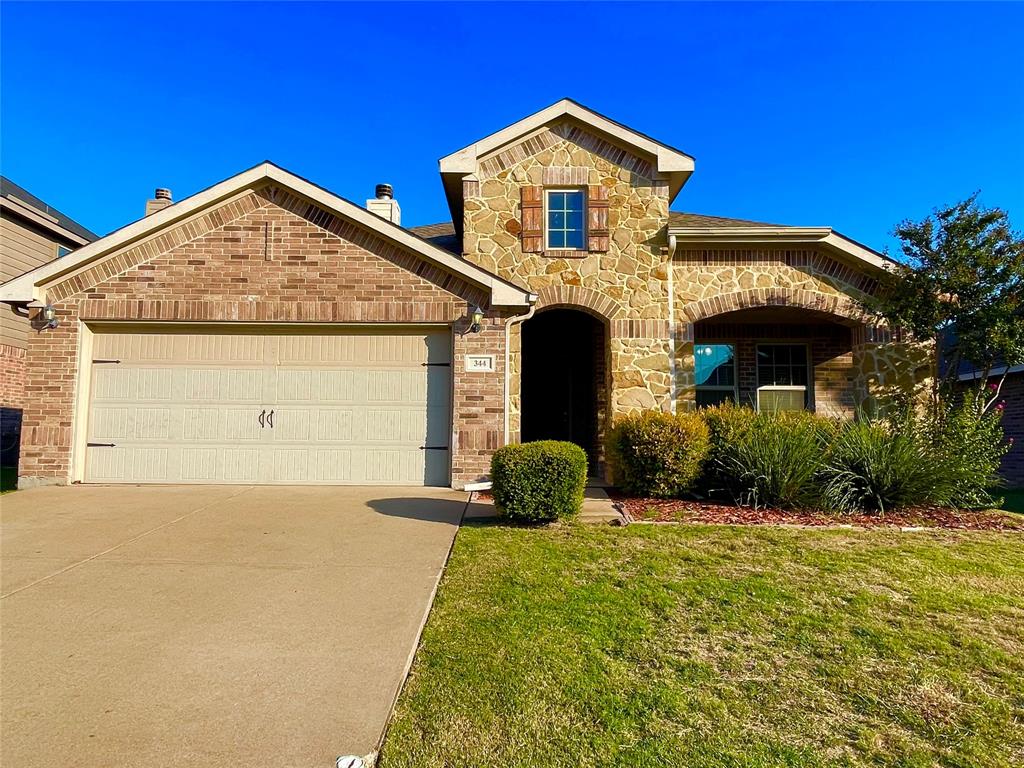 Welcome to this charming single-family home built in 2008, offering 1,630 sq. ft. of comfortable living space. This home features 3 bedrooms, 2 bathrooms, a 2-car garage, and a large backyard. The spacious living area includes a decorative fireplace, and the open floor plan highlights a large kitchen fully equipped with stainless steel appliances: electric cooktop, microwave, dishwasher, and refrigerator. Large windows throughout bring in plenty of natural light. The private master suite includes a large walk-in closet and a luxurious bathroom with a garden tub and walk-in shower. Laundry area with extra storage. Community amenities include a pool, walking trails, and more. Conveniently located near shopping and entertainment. This home truly has it all - call today to schedule your showing!