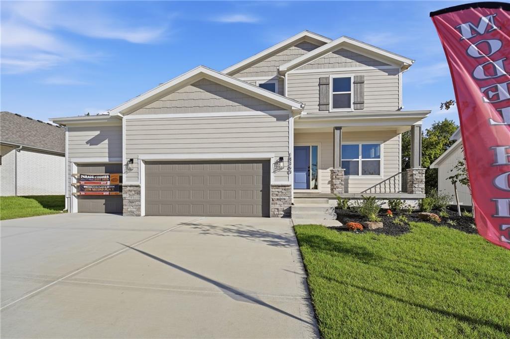 — GARRETT RANCH | THE LUXURY ADDRESS IN SPRING HILL, KANSAS — Welcome to the Avital Homes Model Home, the Crestwood,  where comfort and style converge in this spacious 4-bedroom, 3.5-bath 2-story floorplan. Immerse yourself in the spacious primary bedroom suite, adorned with His and Hers walk-in closets for the ultimate in luxury. With a versatile Flex / Office space, a welcoming Entry Foyer opening to the Living, Dining, and Kitchen areas, “Crestwood” is designed to inspire a sense of home that goes beyond the ordinary, offering a perfect blend of functionality and charm for a life well-lived.