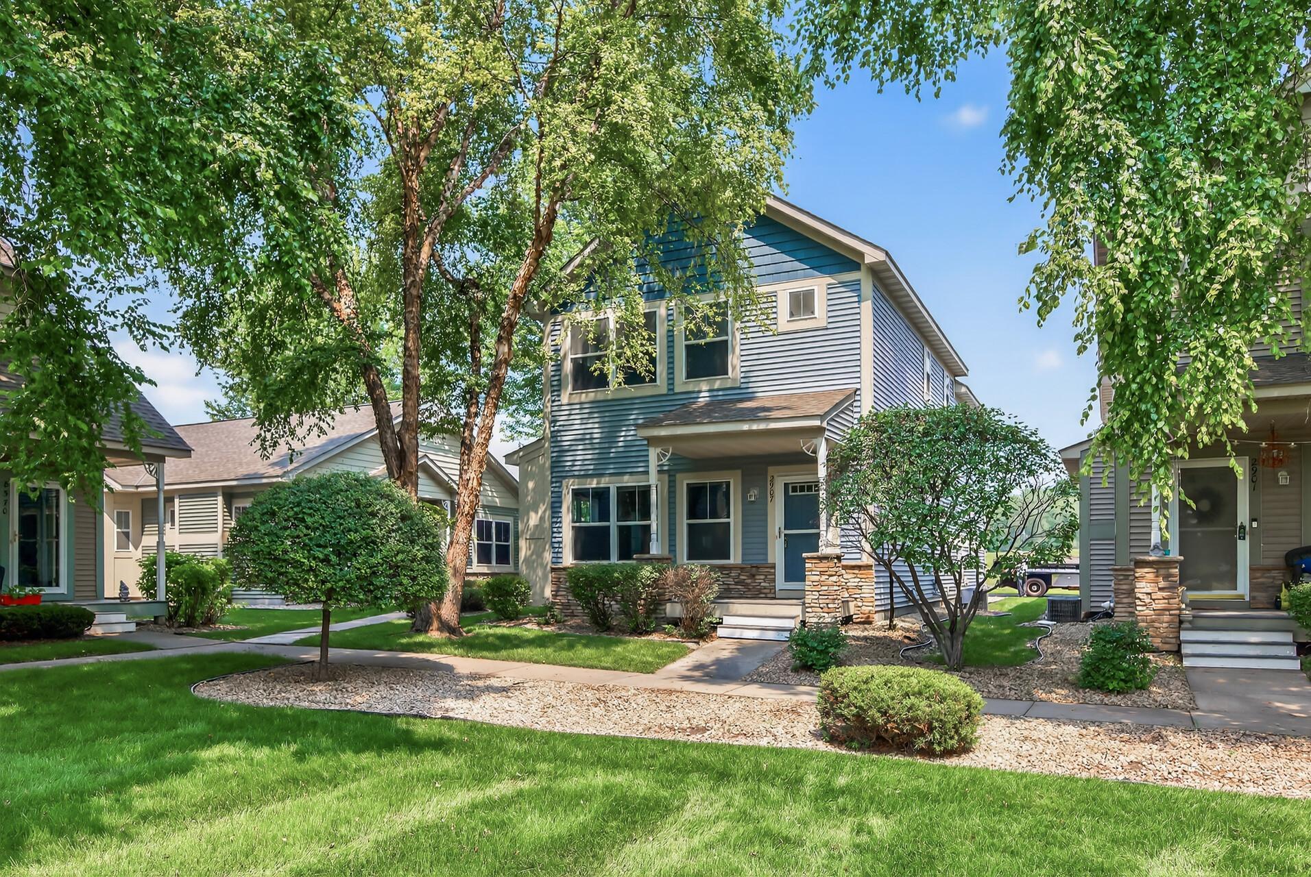 Welcome to this spacious and beautifully maintained home in the heart of Brooklyn Park. Tucked into a quiet, well-kept community, this home offers a perfect balance of comfort, style, and functionality.Step inside to discover an open and airy main level, abundant natural light, and updated flooring throughout. The generously sized living room flows seamlessly into the dining area and kitchen—complete with ample cabinet space, and a breakfast bar—making it ideal for both everyday living and entertaining.Upstairs, you’ll find three spacious bedrooms, including a serene primary suite with a walk-in closet and private  bath. Two additional bathrooms provide convenience for family or guests, including a lower-level bath off the versatile family room—perfect as a guest space, home office, or media room.Enjoy your morning coffee or evening unwind on the private patio. With a 2-car attached garage, low-maintenance living, and easy access to parks, trails, highways, shopping, and restaurants—this home has everything you need and more.Don’t miss this opportunity to own a move-in-ready home in a desirable neighborhood!