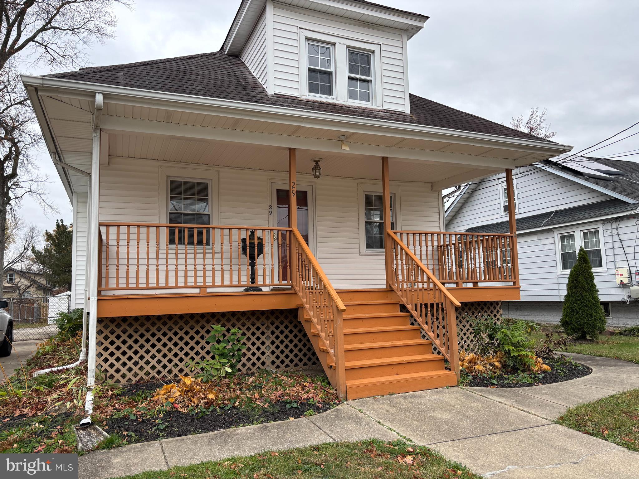 Welcome to 29 Crescent Ave! Expanded Cape Cod-style home with a welcoming front porch in Historical Woodbury. First floor features a large living room and a separate dining room with all hardwood flooring throughout—updated kitchen, with 42' cabinets, newer appliances, and sunroom. There is also a large bedroom,  a sitting room, and half bath on the first level. Two very spacious bedrooms on the second floor. You'll also find an oversized, fenced yard with a shed and a full basement with plenty of room for storage. Located near Public transportation, major highways, shopping, restaurants, and minutes from Philadelphia. A great house on a great street!Home is managed by Connection Property Management.  The application can be found on their site. There is a non-refundable application fee of $47 per occupant over 18. NO RENT SPREE, NTNS, OR OTHER APPS WILL BE ACCEPTED, sorry! Please present 2 months of the most recent pay stubs. There is a $50 monthly service fee to tenants, which includes a maximum of $10K asset protection, emergency service, online portal, and more. PET FRIENDLY