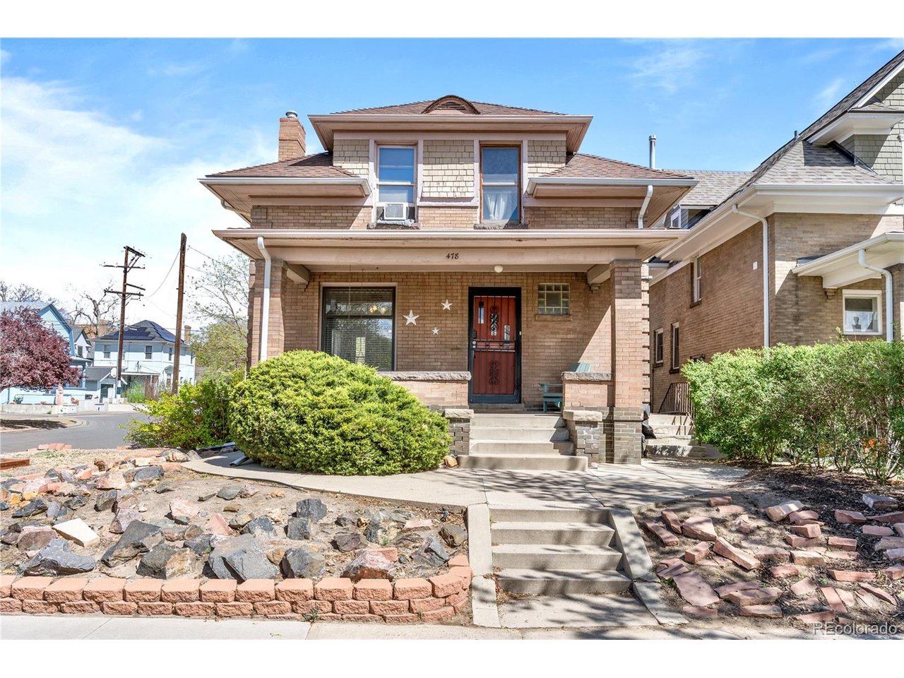 Live in one, rent the other, or make it all yours. 478 N Logan St. is a classic brick Denver duplex that adapts to whatever chapter of life or investment you are in, set in one of the most walkable pockets of the city with a Walk Score of 94.For the owner occupant, the upper residence feels like a true single family home, spanning the main and second floors with an open living and dining layout, a main level powder bath, and three bedrooms with two full bathrooms upstairs. The updated kitchen features granite countertops and stainless steel appliances, with in unit laundry for everyday ease. Downstairs, the private entry garden level suite offers one bedroom, two full bathrooms, comfortable living space with a bonus area, and its own laundry, generating rental income that can meaningfully offset your mortgage.For the investor, there is a single tenant currently in place providing built in stability and day one cash flow, with clear upside through rent optimization and light improvements. For the buyer who wants space, both levels together deliver 4 bedrooms and 5 bathrooms under one roof, ideal for multigenerational living, guests, a home office, or extended stays. An attached one car garage and a low maintenance patio round out the package, rare finds this close to the city center.Step outside and everything is within reach. Stroll to Trader Joe's, coffee shops, and the South Broadway corridor with its restaurants, bars, boutiques, galleries, live music venues, and the historic Mayan Theatre. Washington Park, Cherry Creek, Capitol Hill, Baker, and downtown Denver are all minutes away, with quick access to Speer Boulevard and the Denver bike and trail system.Few properties offer this level of flexibility in a location this vibrant. Whether you are buying your first home with an income stream, expanding a portfolio, or securing a long term hold in the heart of Denver, 478 N Logan St. is ready to work for you.