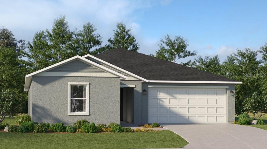 Under Construction. This new single-story Celeste is a modern take on a classic design. Down the foyer is a spacious and open-plan family room which has direct access to the cozy dining room, well-equipped kitchen and attached patio, perfect for everyday living. In a private corner is the owner’s suite with a convenient adjoining bathroom, while on the opposite side of the home are three secondary bedrooms. Pine Meadows is a masterplan community of new single-family homes with a lovely back to nature feel. Nearby you will find Pine Meadows conservation area.  Close to Woodland Center Shopping Mall. Conveniently located near UF Health, Advent Health, Orlando Health. Pine Meadows is what you have been waiting for. A safe small town appeal, with nature and convenience.