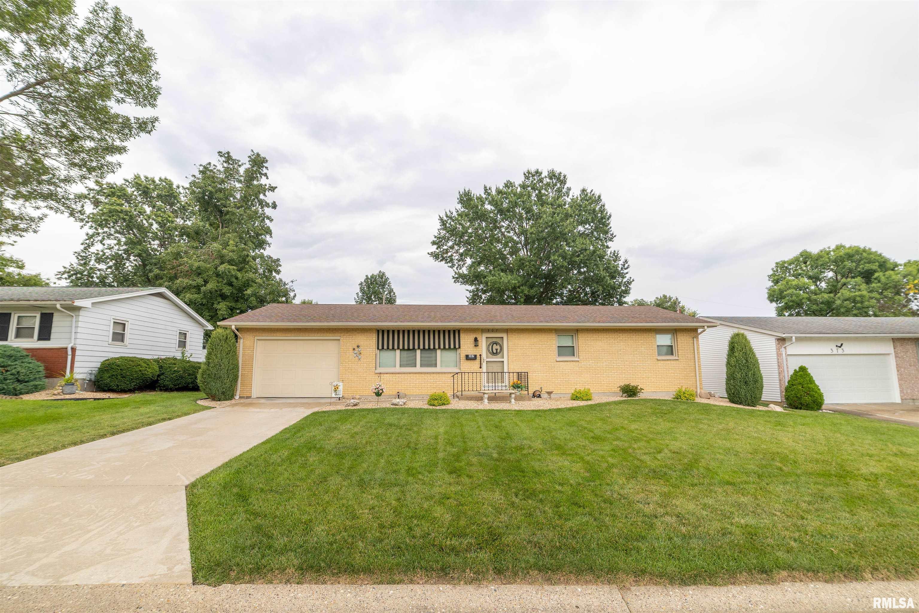 Well-cared-for, one-owner brick ranch! This 3-bedroom, 1.5-bath home offers comfortable main-floor living plus a full finished basement providing substantial additional living space. A beautiful 3-season room extends the living area and provides a great place to enjoy views of the backyard. Additional features include a 1-car attached garage and a low-maintenance rear yard enclosed with vinyl privacy fencing. A backyard storage shed also conveys with the property. With its brick exterior, finished basement, 3-season room, attached garage and carefully maintained condition, this longtime one-owner home has plenty to offer!