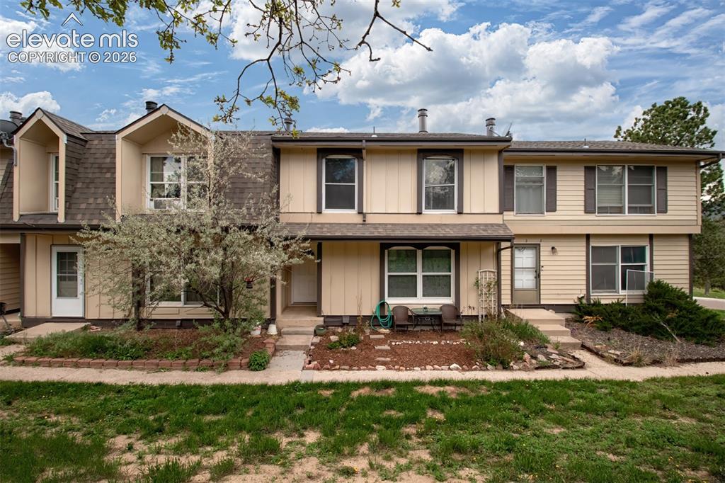 WELCOME HOME to this beautifully updated townhome nestled in the heart of Monument, where mountain views, peaceful lake scenery, and everyday convenience come together perfectly. Located a short walk from Monument Lake, scenic trails, & community green spaces, this home offers the Colorado lifestyle you’ve been dreaming about. Inside, you’ll find a thoughtfully remodeled interior filled with natural light, fresh finishes, & inviting spaces designed for comfortable living. The updated kitchen features modern cabinetry, solid surface countertops, stainless steel appliances, a breakfast bar, and an open flow into the dining area, making it easy to gather with family & friends. Step into the bright enclosed sunroom & take in the stunning mountain and lake views while enjoying your morning coffee or a quiet evening unwind. The cozy living room centers around a charming wood-burning fireplace, creating the perfect place to relax during Colorado winters. Upstairs, you’ll find three comfortable bedrooms & an updated full bath with beautiful custom tile & stylish finishes. Additional upgrades throughout the home include a Ring doorbell, bidet, newer flooring, fresh paint, updated bathrooms, upgraded fixtures, and other thoughtful details throughout. Complete with an oversized attached 2-car garage, separate storage area, & located in the desirable Raspberry Mountain community near shopping, dining, parks, and outdoor recreation, this home combines low-maintenance living with incredible natural beauty. Enjoy the charm of Historic Monument with local coffee shops, boutique shopping, dining, seasonal farmers markets, and community events just minutes away. Spend weekends paddleboarding at Monument Lake, exploring nearby hiking trails, or taking in the small-town feel with easy access to both Colorado Springs and Denver. Don’t miss your chance to live just steps from Monument Lake & enjoy some of the best views Monument has to offer — where mountain living meets everyday ease.