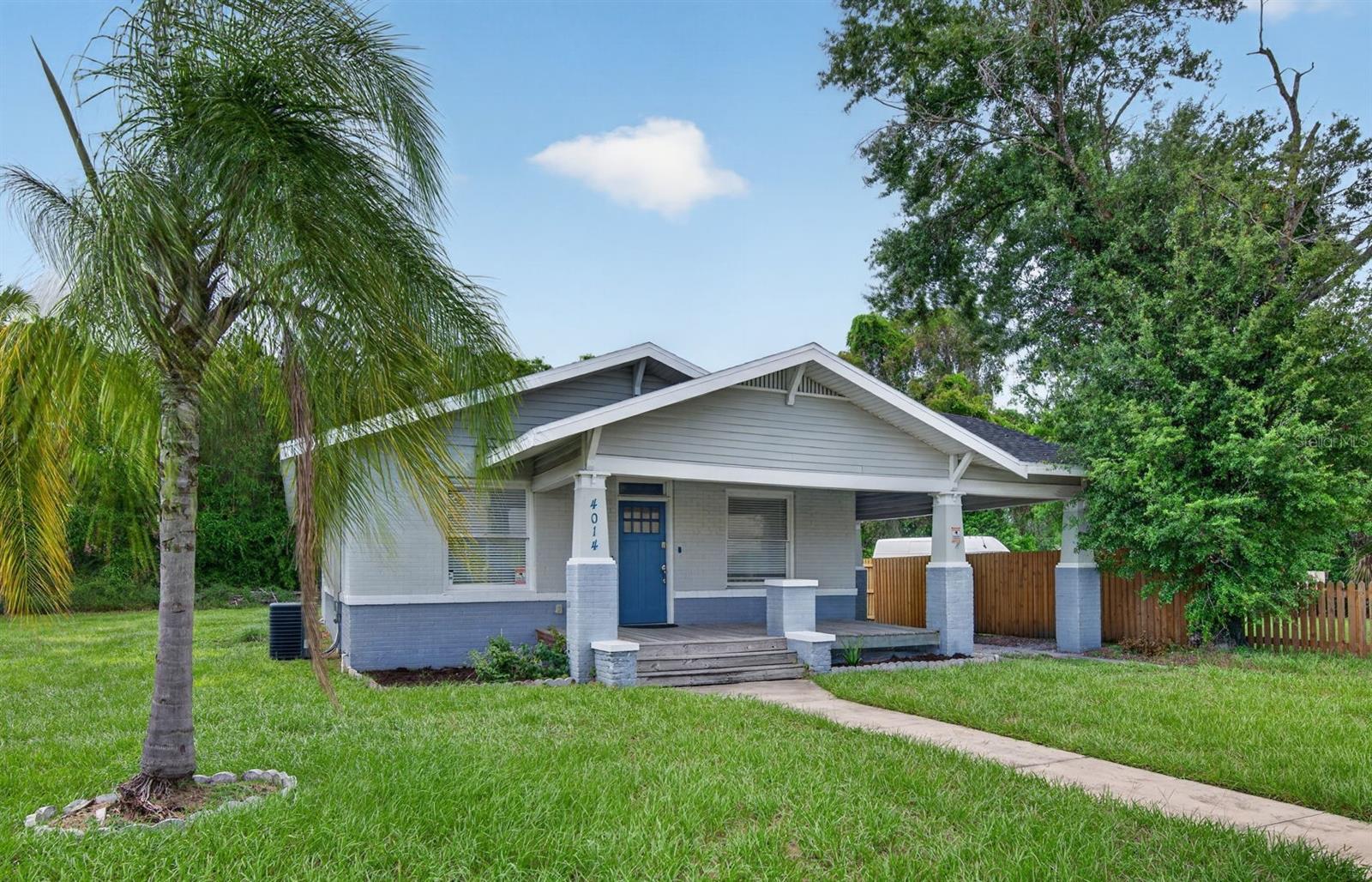 Virtually Staged. Discover timeless charm and comfort in this updated Seminole bungalow with 3 bed, 2.5 bath in the hearts of Tampa, where modern elegance, comfort, and convenience come together. Step inside to a bright and inviting open-concept floor plan that seamlessly connects the family room, living room, dining area, and kitchen, creating a spacious and functional gathering area for everyday living and entertaining guests. Thoughtfully renovated and move-in ready, this home features luxury vinyl flooring throughout, creating a sleek, cohesive look that is both stylish and easy to maintain. The massive owner's suite features two walk-in closets, an ensuite-bathroom with dual sink vanities, and additional entry door to the large back yard. Step outside to the backyard, where the possibilities are truly exciting. With the addition of a privacy fence, screen-in patio, garden and thoughtful landscaping, this outdoor area can be transformed into a beautiful and highly functional extension of the home - perfect for relaxing, entertaining, gardening, outdoor dining, or creating your own private retreat. Imagine enjoying your morning coffee surrounded by lush landscaping or hosting friends and family in your own screened outdoor living space. The potential is endless here with separate entry to the owner's suite, it can easily turn into a cash generating studio rental with monthly income!! Whether you're a growing family, an investor, or someone seeking a turnkey property, this home offers a fantastic opportunity in today’s market. Enjoy the freedom and flexibility of NO HOA and NO CDD fees. Additionally, the property is not located in a flood zone, offering additional peace of mind. With its modern updates, versatile floor plan, and desirable ownership benefits, this charming bungalow is an excellent opportunity for anyone looking for a stylish home that is truly move-in ready. Spacious second and third bedrooms are connected with a completely upgraded bathroom, also featuring dual sink vanities creating functionality and comfort for families of all sizes. The kitchen is equipped with all stainless steel appliance and laundry room with full size washer/dryer and electric tank-less water heater; this home has it all! Don’t miss your chance to own this exceptional residence that checks every box and more—it’s not just a house; it’s a lifestyle upgrade waiting to be claimed. Opportunity for AirBnB? YES! You can turn part or the entire home into cash flow and generate passive income, you are in control of everything you want for your own home without the HOA's approval or disapproval! Close to restaurants, shopping, Hospitals(Brandon Hospital, Tampa General Hospital, St. Joseph's Hospital, AdventHealth) and entertainments: Busch Garden, Adventure Island, MOSI, Florida Aquarium, Tampa Downtown, Riverwalk, Channelside, Port of Tampa for easy cruise get away and so much more! Peacefully tucked away in the quiet neighborhood yet accessible to everything Tampa, Brandon, Riverview has! Nearby major highway includes I-4, I-75, I-275 and the Selmon Expressway. Less than 30 min drive to neighboring city Plant City, Lake Land, Apollo Beach, Ruskin, TempleTerrace, Downtown Tampa, South Tampa, and within 1 hour drive to many famous beaches on the west coast of Florida; St. Petersburg Beach, Fort De Soto, Treasure Island, Madeira Beach and Clearwater Beach, just to name a few! It's all yours to explore, don’t miss your chance to make this your dream home!