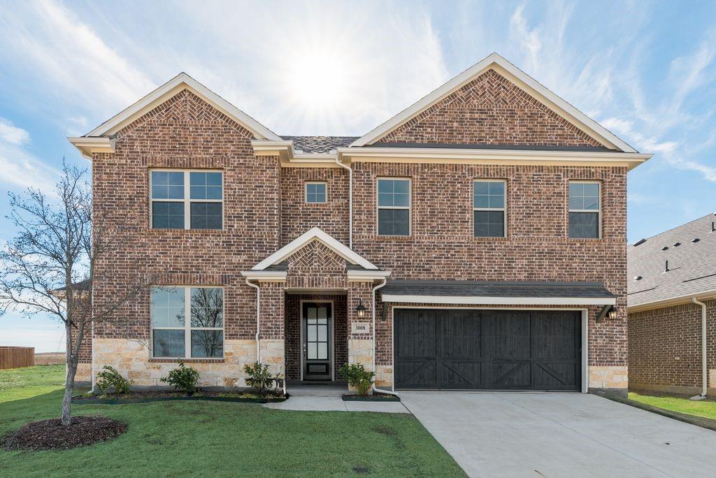 Built by Mattamy Homes - The Vienna - Available Now! The Vienna is a thoughtfully designed 4-bedroom, 3-bathroom home that combines style, functionality, and energy efficiency. At its heart is a European kitchen featuring a spacious island, sleek cabinetry, and a walk-in pantry, ideal for meal prep and hosting. The Great Room, with large windows inviting natural light, seamlessly connects to the dining area, creating a warm and welcoming space for gatherings. The first-floor owner’s suite offers a private retreat with a spa-inspired bathroom and a large walk-in closet. A convenient mud bench near the owner’s entry provides added organization. Upstairs, a game room is surrounded by three additional bedrooms, all with walk-in closets, and a full bath, ensuring comfort and space for family or guests. With its versatile flex room, high-end finishes, and energy-efficient features, the Vienna delivers modern living tailored to your lifestyle.  Arbors of Legacy Hills is a premier master-planned community spanning 3,200 acres in Celina, Texas. Enjoy a lifestyle of convenience and recreation with amenities such as a 27-acre sports park, seven amenity centers, playscape areas, and a 3-mile walking and biking trail. Residents also benefit from the proximity to the highly-acclaimed Celina Independent School District, with plans for two future elementary schools within the community. THIS HOME IS MOVE IN READY!