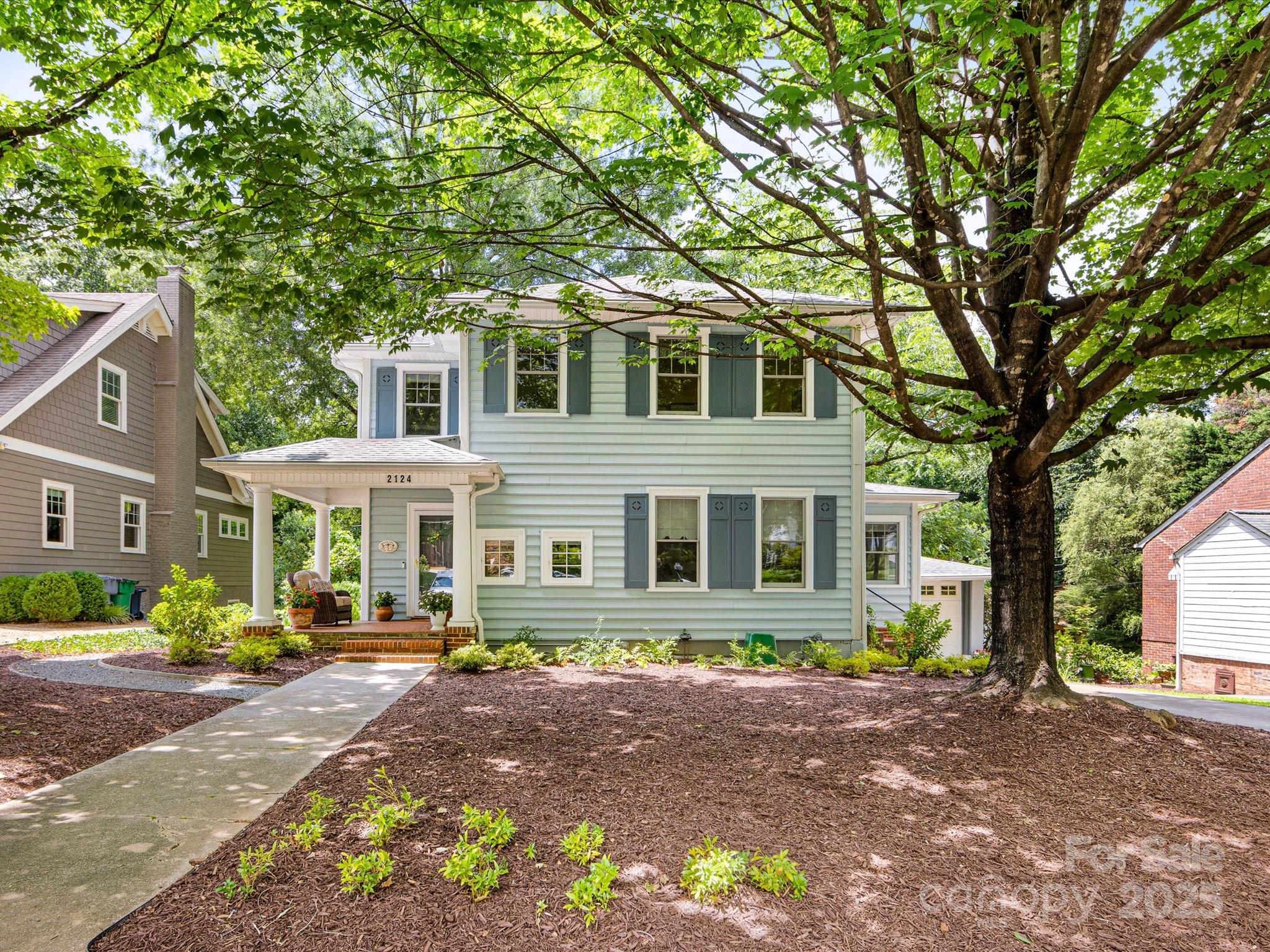 Charming Colonial home on coveted Kenmore Avenue in the Elizabeth neighborhood. The property includes a serene, generous .32 acre lot with gorgeous mature trees and landscaping. The private deck extends across the entire back of the home overlooking the yard. Well maintained and loved by current owners for 42 years, the most recent updates were mid-1990s when a 3 story addition was completed, including expanding the second floor primary bedroom with en suite bathroom.