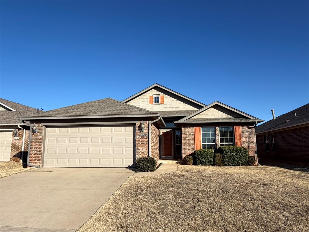 Attractive, move-in ready three-bedroom home in the sought-after Valencia Park neighborhood. This inviting property features an open floor plan with a combined living and dining area that flows seamlessly into the kitchen, all enhanced by abundant natural light. The kitchen stands out with quartz countertops, a breakfast bar, stainless steel appliances, warm wood-stained cabinetry, and a convenient pantry. The split floor plan offers privacy, placing the primary suite on one side of the home and the secondary bedrooms and bath on the other. Window blinds are already installed throughout for added comfort and privacy. Step outside to a spacious backyard complete with a privacy fence and a large extended patio—perfect for relaxing or entertaining. Valencia Park amenities include playgrounds, sports fields, and a splash pad, offering fun and convenience just steps from home.