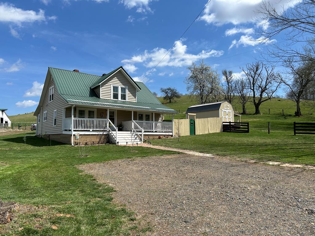 Beautifully Renovated Home in Woodlawn, VA. Mountain Views, Modern Comfort, and Endless Possibilities. Step into this charming, move-in-ready home featuring new flooring and fresh paint throughout, new appliances, and a 2023 heat pump for year-round comfort. Enjoy peace of mind with a new well and plumbing system 2023, a newer shed 2023 for extra storage, and a roof replaced in 2021. Privacy fence for seclusion and security. Fenced area perfect for a small farm or pets and plenty of space for gardening and outdoor projects. Newer tilt-in windows for easy cleaning and energy efficiency. Custom built-ins throughout the home, adding unique character and charm. Spacious layout with thoughtful updates that blend style and function. Prime Location in Woodlawn, VA: Nestled in the scenic Blue Ridge Mountains of Carroll County, this home offers rural tranquility with easy access to major routes like Highways 58 and 52 and Interstate 77. Whether you're looking for a peaceful retreat, a hobby farm, or a stylish starter home, this property offers the perfect blend of comfort, character, and convenience.
