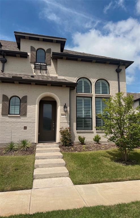 Step into the pinnacle of refined living within the highly sought-after Walsh Ranch neighborhood, centrally positioned in the picturesque enclave of Aledo, Texas. This extraordinary townhome effortlessly transcends the ordinary, beckoning you into a realm of unparalleled elegance and sophistication. The downstairs owner's suite is a haven of both convenience and privacy, placing indulgence at your very fingertips. Upstairs there are two meticulously appointed bedrooms and a second living area. Elevate your lifestyle with the opulent amenities that Walsh Ranch bestows upon its privileged residents, rivaling the finest resorts. Enjoy exclusive access to a pristine pool, a state-of-the-art athletic center, immaculate tennis courts, tranquil parks, serene lakes, and even a private sandy beach. The robust community calendar brings new adventures and opportunities to cultivate lasting connections with neighbors.