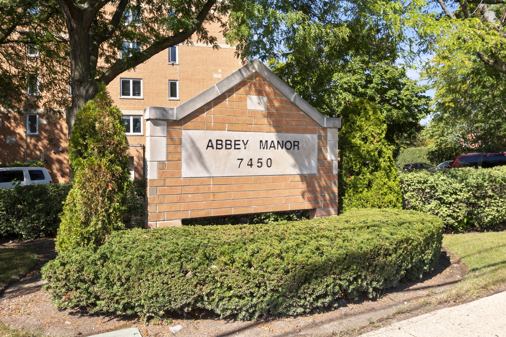 ABBEY MANOR in Niles.  *ESTATE SALE* A single building with 36 units set in a secluded  wooded environment.  This is a Penthouse 3 bedroom unit. The previous owner had created a den out of one of the bedrooms.  Being the top floor, there is a skylight that really brightens up the kitchen. The kitchen is open to the living-dining room.  16 foot balcony off the living room faces north  There is a Weber Grill on the balcony that can stay. There is a full size washer and dryer.  No popcorn ceilings.  Remodeled Kitchen*Remodeled Primary bath with a walk in shower-no bathtub. A generous size closet as you walk into the unit.  Primary bedroom has two closets. Garage parking # 29 with a storage closet in front.  Welcoming lobby to the building.  A gazebo to enjoy and plenty visitor parking. No Rentals.