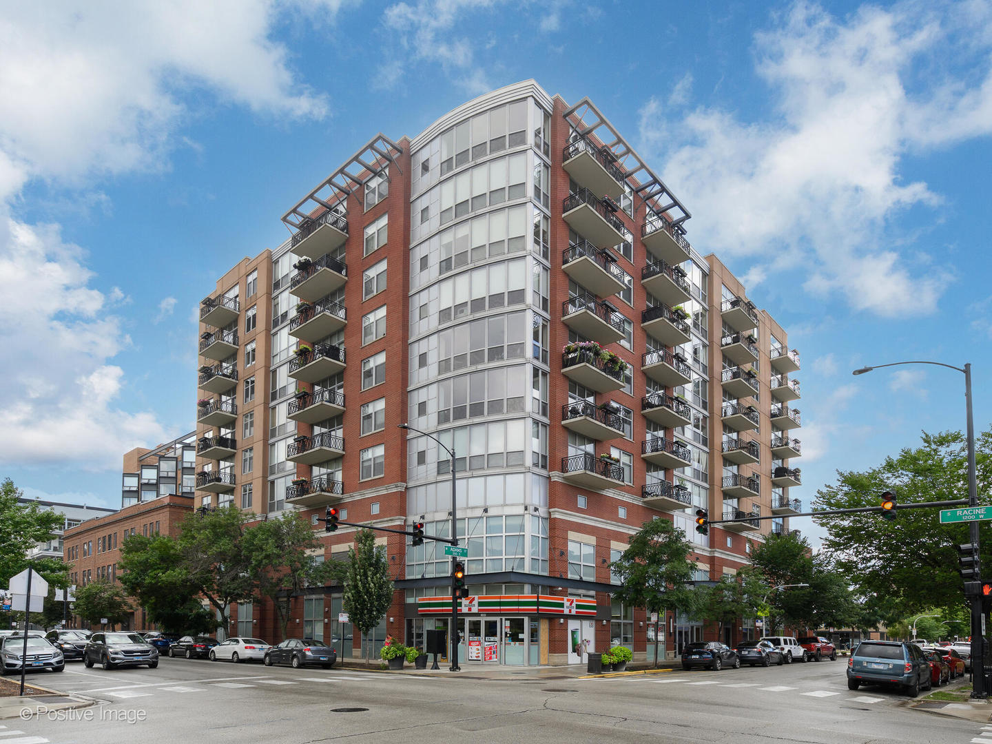 Discover your new home in the heart of Chicago's West Loop! This move-in ready condo offers 850 square feet of sophisticated urban living adorned with hardwood floors and soaring 10-foot ceilings. Enjoy city views from your balcony and relax by the cozy fireplace.  The open layout features a dedicated nook, perfect for work space or dining table.    In-unit laundry and deeded garage parking building, offering a doorman and elevator, provides both security and accessibility. Plus, additional storage space is available for all your needs.    Located in the bustling West Loop, you'll be steps away from restaurants, lively nightlife, and vibrant cultural experiences, with excellent transportation options at your fingertips. With Skinner Park just a block away, this home is perfect for those who desire the finest in the west loop. Don't miss your chance to make this exceptional property yours,schedule a showing today!