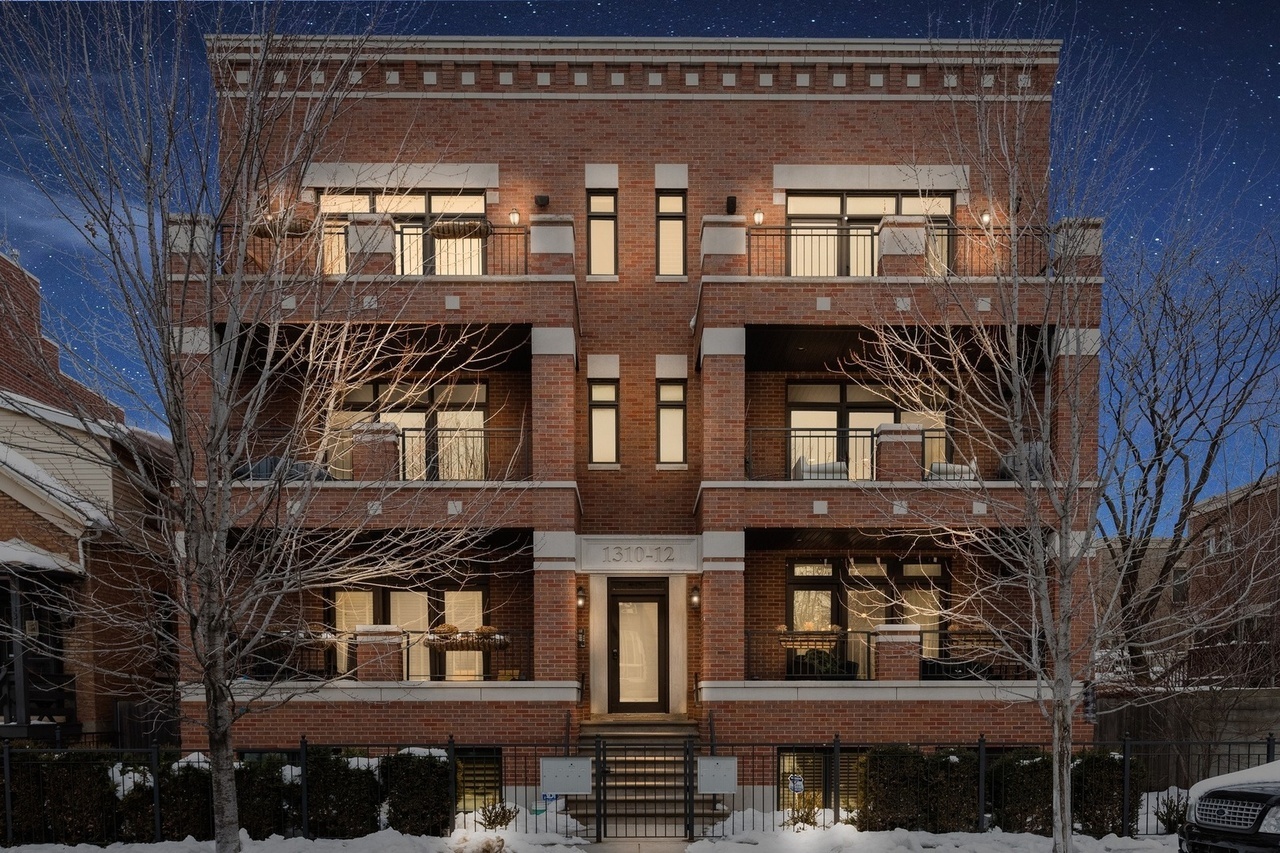 Photos are from a previous listing. This extra-wide 4 bed, 2.5 bath home is located in the heart of Lincoln Park, in a well-maintained, all-brick condo building. It's located within the highly sought-after Mayer school district. With southern, northern, and eastern exposures, the space is filled with natural light throughout the day.  The home offers two spacious living areas, a dedicated dining room, and an open-concept kitchen with stone countertops and white cabinetry. Enjoy four private outdoor spaces-including a professionally landscaped and newly turfed side yard, garage roof deck, back patio, and front balcony-perfect for entertaining or relaxing.  Includes two parking spots for added convenience.
