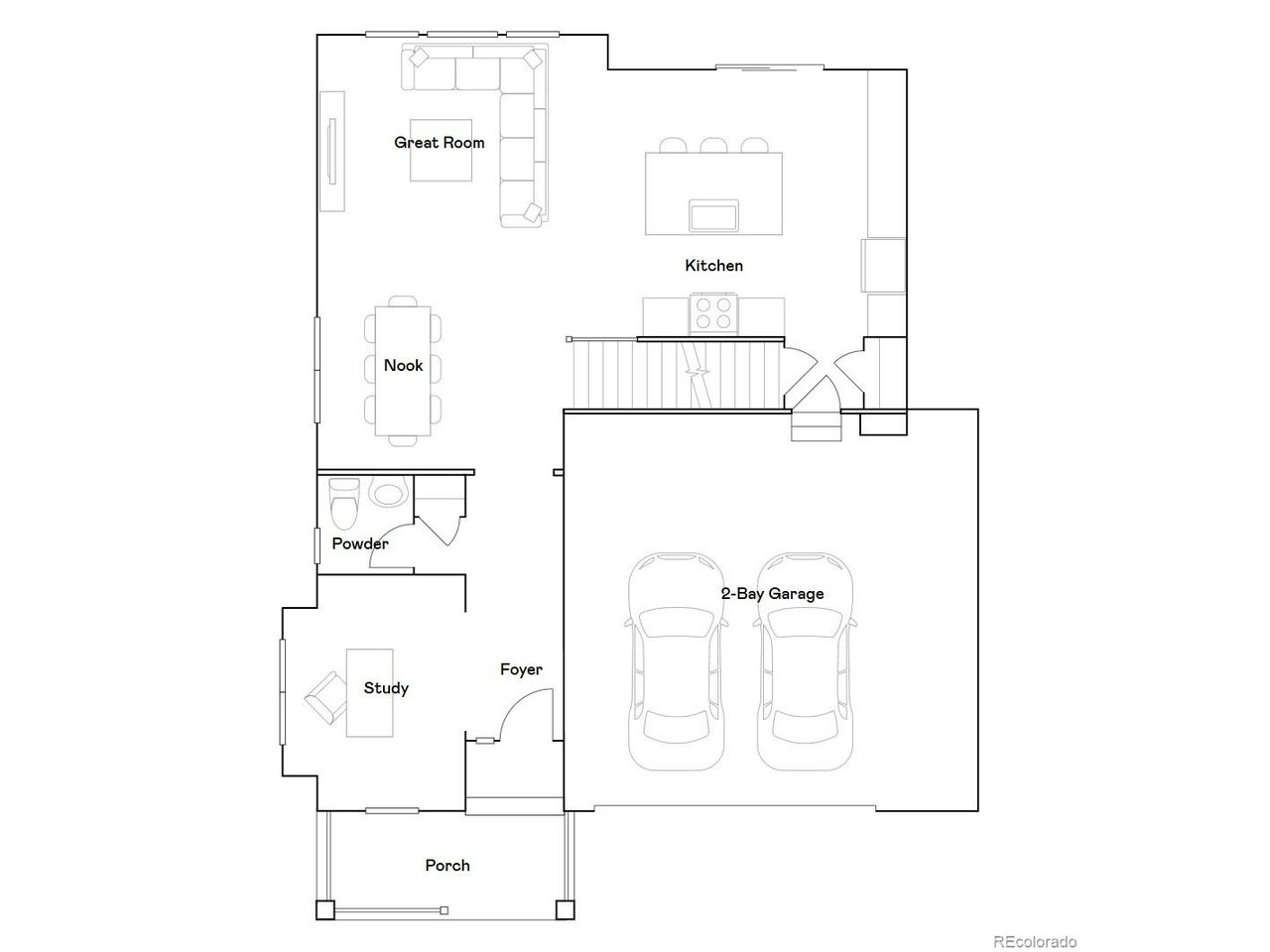 **Contact builder today about Special Financing for this home - terms and conditions apply.** Welcome to Timber Lark, a thoughtfully planned community in southeast Fort Collins offering well-designed homes with easy access to shopping, dining, and daily conveniences. Residents enjoy neighborhood open spaces and a community playground that create inviting areas to relax and connect outdoors. Timber Lark is not located in a Metro District, helping homeowners avoid additional property taxes often found in newer communities, and low monthly HOA dues cover common area maintenance and snow removal, as well as trash and recycling service. This two-story home features a functional and open main level where the kitchen, dining nook, and great room come together to support both everyday living and entertaining. The kitchen is anchored by a large center island that offers ample prep space and a natural place to gather. A main-floor bedroom and full bath provide flexibility for guests, a home office, or additional living needs. Upstairs, the owner's suite offers a spacious retreat with a walk-in closet and private bath, while two additional bedrooms and a full bathroom create comfortable accommodations for family or guests. The oversized 2-car garage provides extra room for storage or gear, and the full unfinished basement offers the opportunity to expand and personalize the home over time. Finished with a craftsman-inspired exterior, this home delivers classic curb appeal. Estimated completion June 2026.