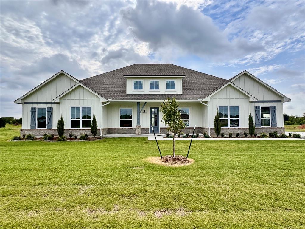 Timeless Farmhouse Luxury — Over 3,200 Sq Ft of Inspired Living New Build | Half an Acre (mol) | Prestigious Community

This exquisite home blends classic charm with elevated design. From the stunning board-and-batten exterior to the soaring interior ceilings, every detail evokes warmth and sophistication.

 Gourmet kitchen with quartz island, custom cabinets, walk-in + butler’s pantry. Spa-like primary suite with soaking tub, frameless shower & utility room access. 4 beds + study + bonus room = space for life to unfold. Professionally landscaped yard, covered patio, and serene privacy

Own a home that feels like it was made just for you. Schedule a private showing today — before it’s gone.