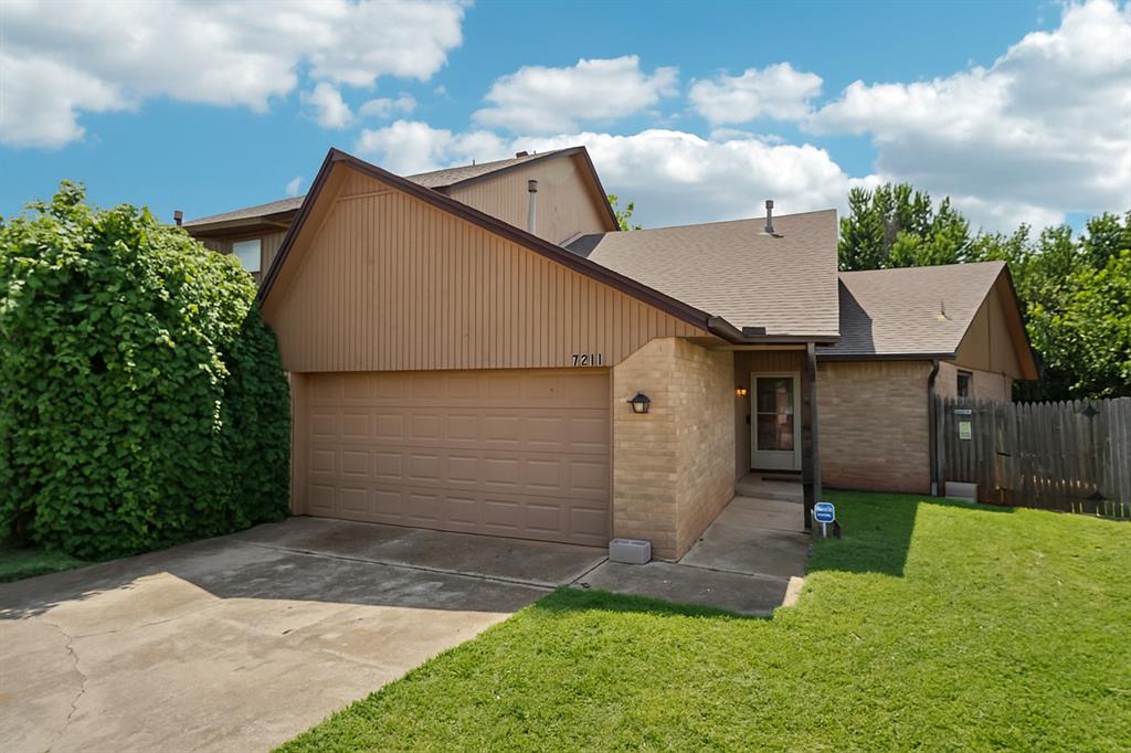 Discover this charming half-duplex nestled in North Oklahoma City, just minutes from NW Expressway, the Kilpatrick Turnpike, shopping, and dining. This spacious home offers 3 bedrooms and 2.5 bathrooms, with a thoughtful layout that provides comfort and privacy.

The primary bedroom is conveniently located downstairs and features a large ensuite bathroom and a generous closet. Upstairs, you'll find two additional bedrooms and a full bath—perfect for guests, family, or home office space.

The living room boasts vaulted ceilings and a cozy fireplace, creating a warm and welcoming atmosphere. Enjoy a separate dining area and a kitchen with ample cabinet space for all your storage needs. The outside space is perfect for entertaining and while only a portion of the lot is fenced, the property line extends beyond. 

See Property Condition Disclosures for further details on the Home and schedule your tour today!