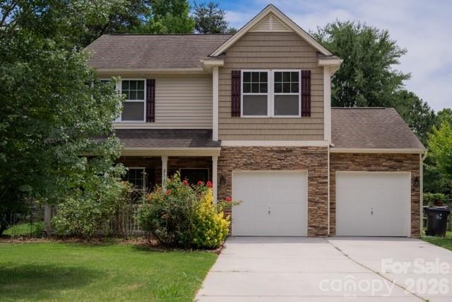 Welcome home to this beautifully maintained conventional-style home nestled in one of Mount Holly’s most desirable communities. Offering the perfect blend of modern convenience and serene neighborhood living, this 2013-built property boasts over 2,000 square feet of thoughtfully designed living space.As you step inside, you are greeted by an expansive, open-concept main floor designed for seamless everyday living and effortless entertaining. The heart of the home flows beautifully into a bright, airy living space, perfectly positioned to take advantage of the private feel of the property.Upstairs, you’ll find three generously sized bedrooms, including a restful primary suite complete with a spacious closet and private bath. A flexible layout ensures room for everyone, whether you need a dedicated work-from-home office space or a cozy media retreat. Step outside to enjoy a manageable, neatly landscaped lot that lets you spend your weekends relaxing instead of working.Located just minutes from the charm of historic downtown Mount Holly, local parks, and the scenic beauty of Mountain Island Lake, this location offers an easy, stress-free commute into uptown Charlotte. Don't miss your chance to claim this slice of North Carolina comfort!