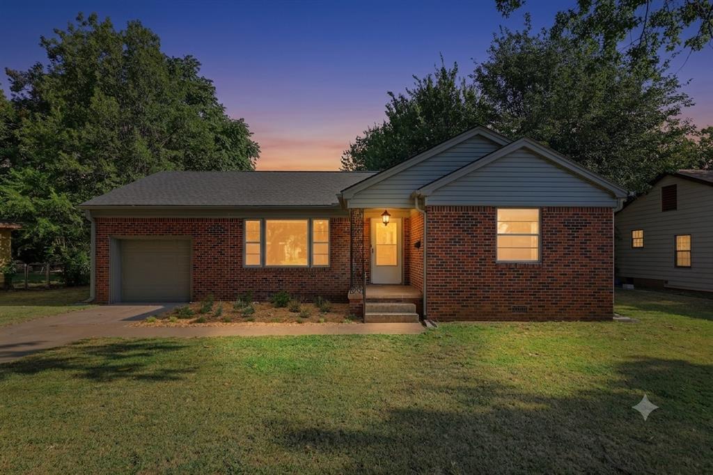 Welcome to this charming 1952 bungalow nestled on a beautiful, tree-lined street just minutes from the University of Oklahoma! Located less than 1.5 miles from campus, this 2-bedroom, 1-bath home offers the perfect blend of character, comfort, and convenience.Original hardwood floors flow throughout the home, adding timeless warmth and charm. Original windows preserve the home's vintage character, while major updates provide peace of mind, including a new roof, siding, and gutters in 2022, as well as a new HVAC system in 2024.Situated on a large lot, the property offers endless possibilities for gardening, entertaining, or simply enjoying the outdoors. Mature trees—including a beautiful magnolia in the front yard—create exceptional curb appeal and a welcoming first impression.Whether you're searching for your first home, looking to downsize, wanting a place for your OU student, or adding to your investment portfolio, this adorable bungalow is full of opportunity. Enjoy the convenience of nearby campus, restaurants, shopping, and everything Norman has to offer, all while coming home to the charm of one of the area's most established neighborhoods.**The seller is offering the property as-is and welcomes inspections for the buyer's informational purposes; The seller is not aware of any known defects or issues with the property. This is a wonderful opportunity to own a home with major system updates already completed while preserving the charm and character of a classic Norman bungalow.