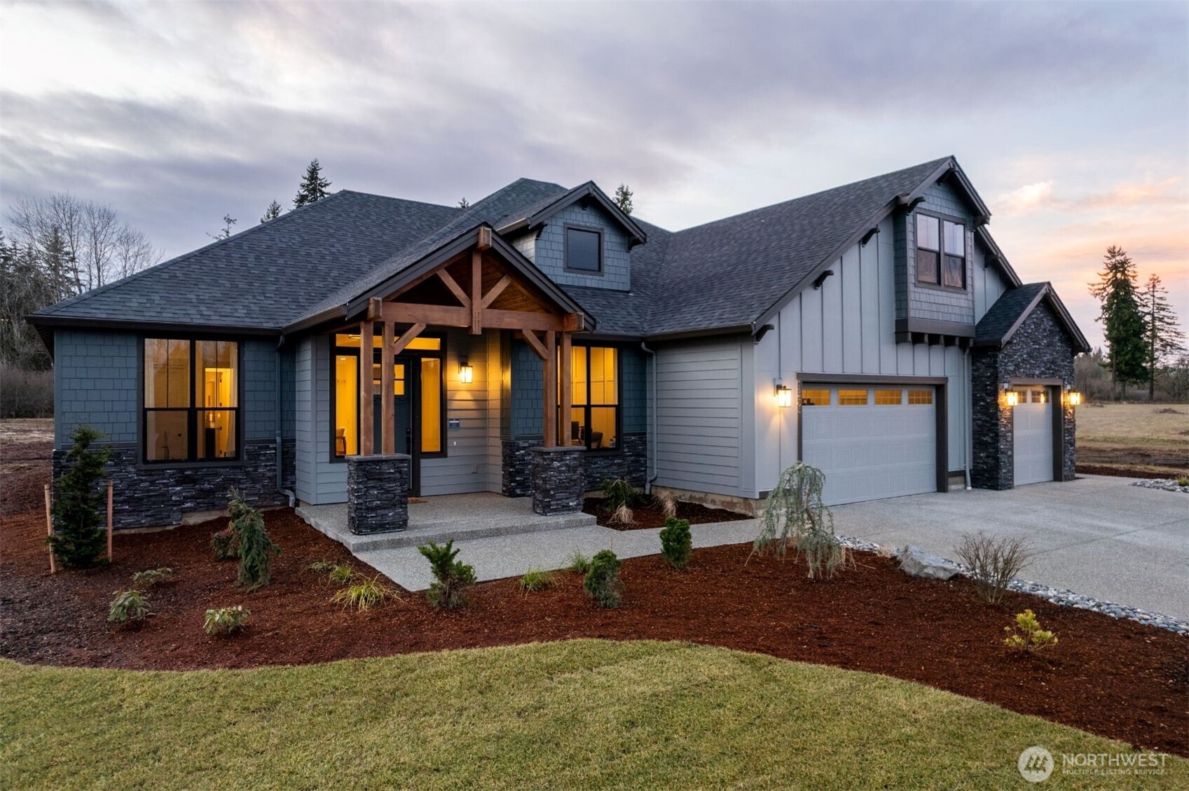 Introducing THE CASCADE by GARRETTE HOMES – now UNDER CONSTRUCTION on over an acre of land in a GOLF COURSE COMMUNITY! This stunning home features a 12-foot sliding door off the great room, creating a seamless indoor-outdoor connection to a covered patio with an outdoor fireplace – perfect for entertaining or enjoying watching the sunset in the backyard. The spacious kitchen includes an impressive 8-foot by 4-foot island, designed as the central gathering space in the heart of the home. The primary suite is located on the main floor and offers private access to a covered patio, a freestanding soaking tub, and dual walk-in closets. Photos for inspiration only. Actual finishes and features may vary.