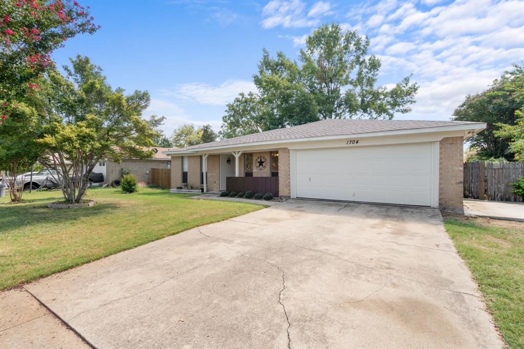Charming 3-Bedroom 2 Bath Home  in Benbrook, TX! Welcome to this beautifully maintained 3-bedroom, 2-bathroom home offering 1,383 sq ft of comfortable living space in the heart of Benbrook, Texas. Freshly painted throughout, this home is move-in ready with thoughtful upgrades and features that add both convenience and long-term value. Enjoy a spacious, functional layout perfect for everyday living and entertaining. The kitchen comes fully equipped with all appliances included, and the water heater was replaced last December for added peace of mind.
Step outside to a large backyard shaded by mature trees, featuring a newly screened-in back patio—ideal for relaxing evenings without the hassle of mosquitoes. The garage includes a convenient side door providing direct access to the backyard and extra concrete pad, perfect for parking a boat, trailer, or additional vehicles. To top it off, a brand-new roof was installed in September 2025, making this home an even smarter investment.
Don’t miss your chance to own this well-cared-for home in a quiet, established neighborhood. Schedule your private showing today!