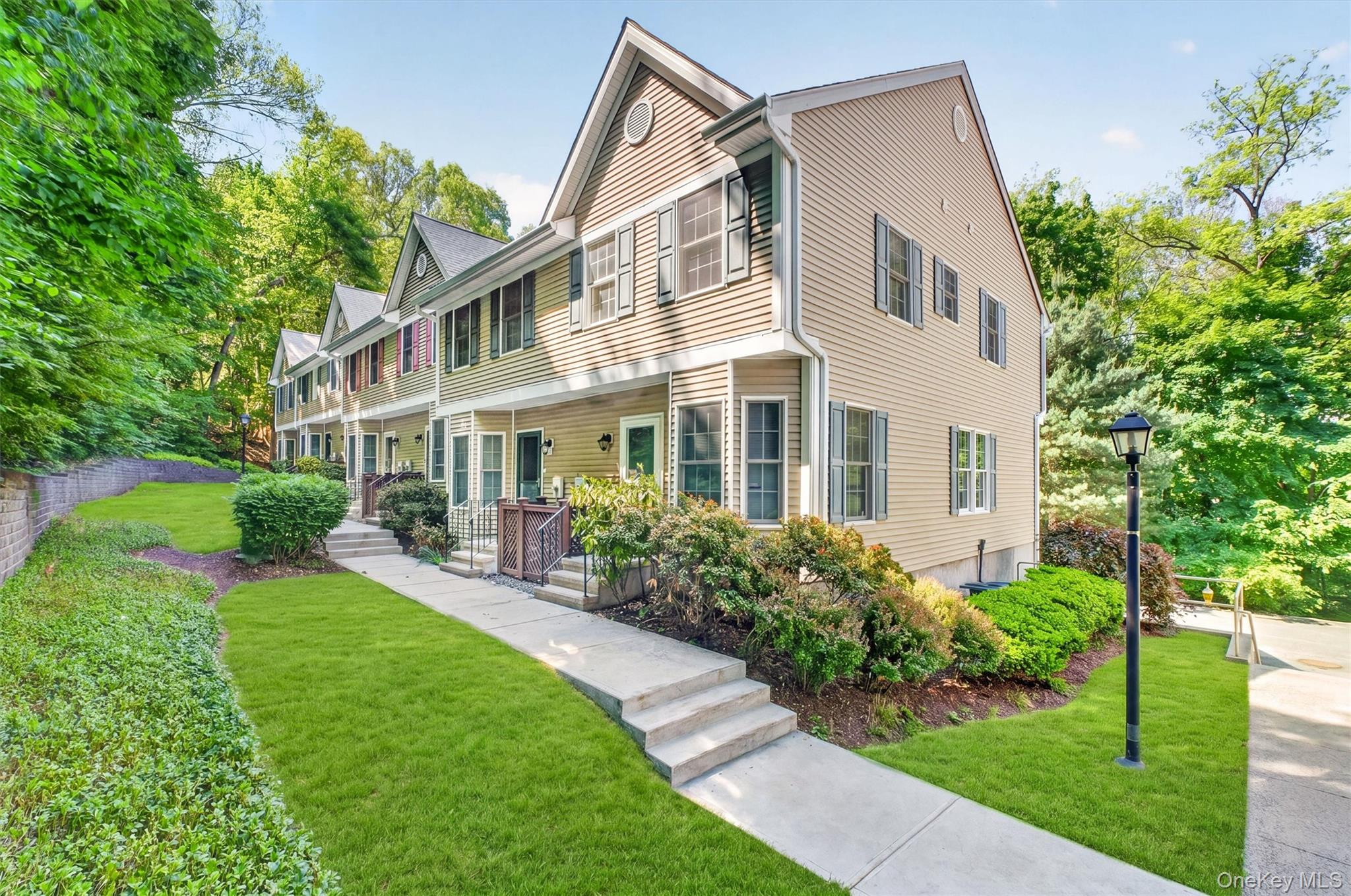 Welcome home to this wonderful opportunity to own a spacious 2-bedroom, 1.5-bath condo with a basement area and attached 1-car garage in desirable Mt. Kisco! Why rent when you can enjoy the comfort, convenience, and benefits of homeownership in a location close to everything? Move right in and enjoy a bright, welcoming layout with plenty of living space and storage throughout. The open living room and dining area create the perfect setting for everyday living and entertaining, complete with sliders leading to your own private balcony, ideal for relaxing outdoors or enjoying your morning coffee. The adorable eat-in kitchen features stainless steel appliances, granite countertops, a dishwasher, built-in microwave, and a sunny breakfast nook that fills the space with natural light. A conveniently located powder room completes the main level. Upstairs, you’ll find a spacious primary bedroom with direct access to the full hall bath, along with another generously sized bedroom offering excellent closet space.The lower level adds even more value with a basement area next to the attached garage, providing endless possibilities for storage, a home gym, office, or hobby area.  Additional features include gas heat, central air, a full-size washer and dryer, and ample parking. Conveniently located close to shopping, restaurants, schools, parks, highways, and transportation. Don’t miss this exciting opportunity to own a beautiful condo with space, convenience, and incredible potential in the heart of Mt. Kisco!