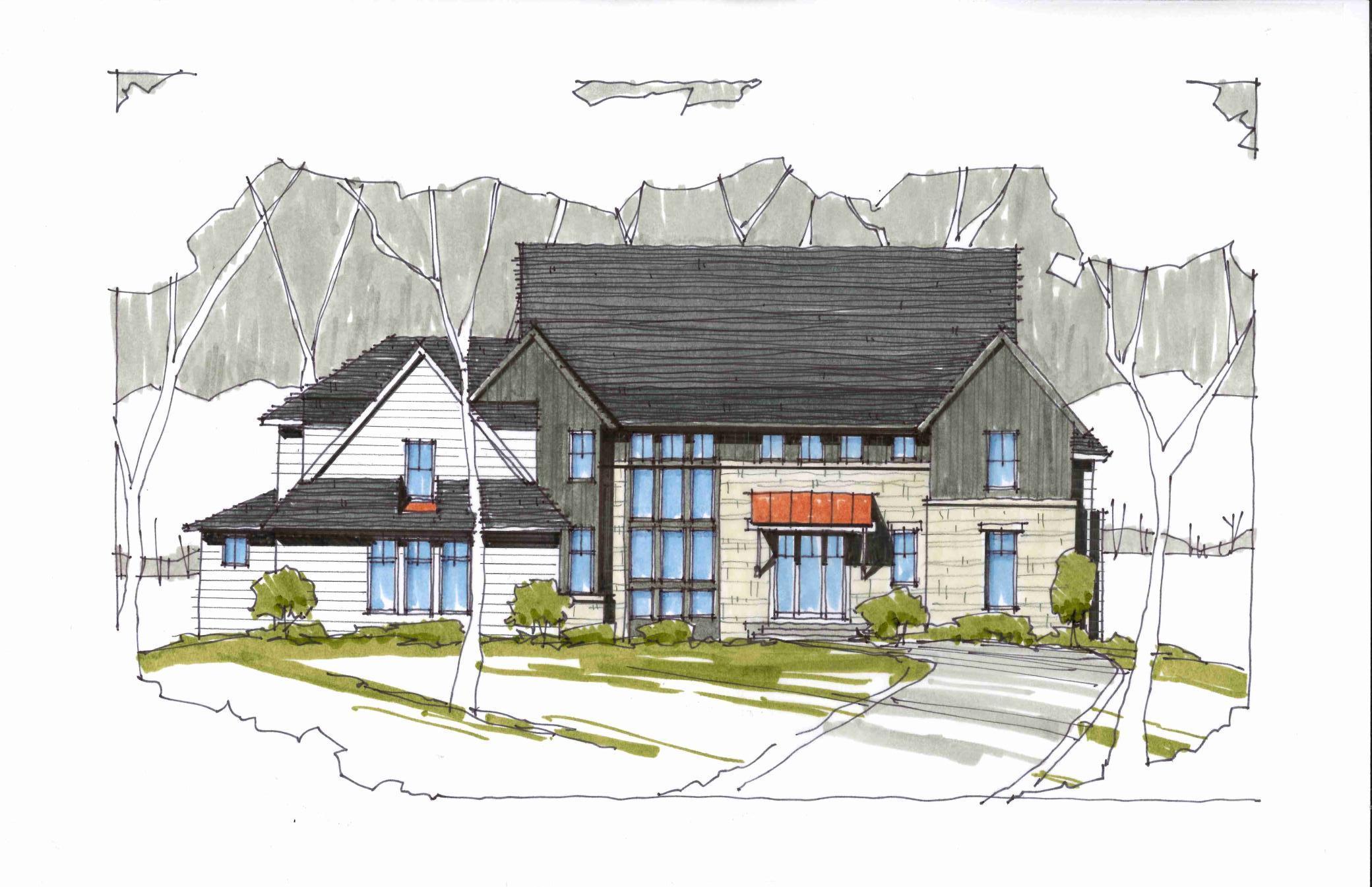 Stunning under construction home located in sought-after Rolling Green, built by Gonyea Custom Homes. Set on a generous one-acre flat lot, this property features a 150-foot wide frontage and extends over 270 feet in depth. The lot is beautifully enveloped by a mature canopy, offering an incredible setting.

The main floor is designed with a bright and open layout, accentuated by expansive windows that flood the space with natural light. It includes a dedicated office and a charming screen porch, perfect for relaxation.

Upstairs, you'll find four spacious bedrooms, a convenient laundry room, and a versatile loft area. The lower level is an entertainer's dream, complete with a bar, a gaming area, a family room, a fifth bedroom, and spaces dedicated to exercise and sports activities. This home is the epitome of luxury and thoughtful design.