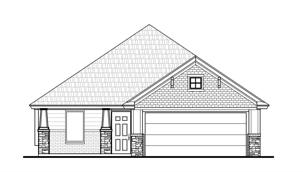Welcome to the Cooper Elite floor plan in Palermo Place Villas, a thoughtfully designed new construction home scheduled for completion in September 2026. This single-story residence offers approximately 1,520 square feet of living space with 3 bedrooms, 2 full bathrooms, and a 2-car garage. The open-concept layout features a spacious living area that flows seamlessly into the kitchen and dining space, creating an ideal environment for both everyday living and entertaining. The kitchen is equipped with modern finishes including granite or quartz countertops, stainless steel appliances, custom cabinetry, and a center island with additional storage. The primary suite includes a private bath with a soaking tub, separate tiled shower, and a walk-in closet. Secondary bedrooms are well-sized and share a full bathroom. Additional interior features may include wood-look tile flooring in main living areas, energy-efficient LED lighting, and smart home components such as a WiFi-enabled thermostat and garage door opener. Exterior highlights include a covered patio, fully sodded yard, landscaped front elevation, and durable construction with brick accents. Homes in this community are built with energy-efficient materials such as low-E windows, radiant barrier roof decking, and high-efficiency HVAC systems. Located in south Oklahoma City, Palermo Place Villas offers convenient access to I-35, shopping, dining, and entertainment, along with community features such as planned green spaces and storm-ready construction.