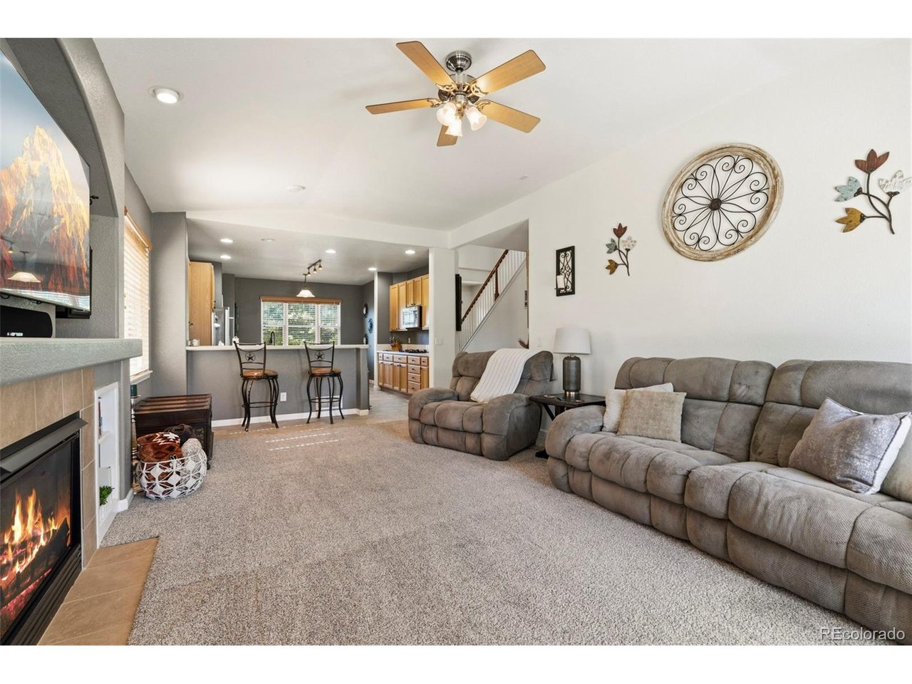 Welcome to this beautifully updated 2-story home in the highly sought-after Cross Creek community of Aurora* Offering 6 bedrooms, 3.5 bathrooms, a main-floor primary suite, a fully permitted finished basement, and an oversized 3-car tandem garage, this move-in-ready home combines thoughtful upgrades, functional living space, and an unbeatable location* Pride of ownership is evident throughout* Over the past four years, the sellers have completed numerous major improvements, a new roof (2 years old), concrete patio in backyard, air conditioning system, water heater, sump pump, interior/exterior paint, tile flooring, and carpet* The kitchen has also been updated with a Viking double oven, refrigerator, microwave, and dishwasher, providing both style and functionality* The desirable floor plan features a main-floor primary suite for convenience and privacy* The spacious kitchen flows seamlessly into the living area, creating an ideal setting for everyday living and entertaining* Upstairs you'll find three additional bedrooms and a full bath* The professionally finished basement with permits, adds tremendous value with two additional bedrooms and flexible space perfect for a media room, game room, home office, gym, or guest retreat* Step outside to enjoy the recently added concrete patio, perfect for summer barbecues, outdoor dining, and relaxing evenings* The oversized 3-car tandem garage provides ample room for vehicles, storage, a workshop, or workout space. Located within walking distance to neighborhood schools, parks, playgrounds, trails, and the community pool, this home offers the lifestyle that has made Cross Creek one of Aurora's most desirable communities. Enjoy convenient access to E-470, I-70, DIA, and nearby shopping, dining, and entertainment. Professionally cleaned and ready for its next owner, this exceptional home offers the perfect combination of updates, space, and location. Don't miss your opportunity to own this incredible Cross Creek home!