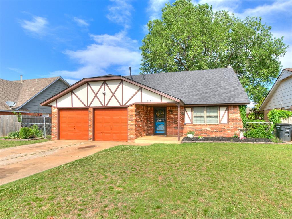 **4 BEDROOMS | 2.5 BATHROOMS | 2,041 SQ FT | 2022 ROOF | 13-PERSON IN-GROUND STORM SHELTER | HOME WARRANTY****Just 0.2 miles from the Junior High and 0.6 miles from the High School!** This well-maintained Moore home offers the space, updates, location, and peace of mind buyers are looking for—plus a neighborhood where people genuinely know their neighbors. The sellers say the neighbors are the BEST in Moore, with block parties and a true community atmosphere.Inside, you'll find a functional 4-bedroom floor plan with **2,041 sq ft and 2.5 bathrooms**. The remodeled kitchen features **granite countertops, painted cabinetry, stainless steel appliances, a gas range, and a large breakfast bar** that opens to the living area. The spacious living room is filled with natural light and features a **wood-burning fireplace, built-in bookshelves, and TV mount**.The **downstairs primary suite** offers a private full bath, while upstairs you'll find **3 additional bedrooms with laminate flooring and a second full bathroom**. A convenient half bath on the main level is perfect for guests.Outside, the large backyard features **established trees plus a playhouse/storage building**. And when severe weather rolls in, the **13-person in-ground storm shelter** provides room for the whole family and added peace of mind.With a **2022 roof**, updated kitchen, great school proximity, established neighborhood, and convenient access to **parks, a neighborhood pond, Downtown OKC, and Tinker Air Force Base**, this one offers a lot of value in a location buyers will appreciate.**BONUS: Seller is offering a home warranty!****4 Bedrooms | 2.5 Bathrooms | 2,041 Sq Ft | 2022 Roof | 13-Person In-Ground Storm Shelter | Updated Kitchen | Home Warranty | 0.2 Miles to Junior High | 0.6 Miles to High School**