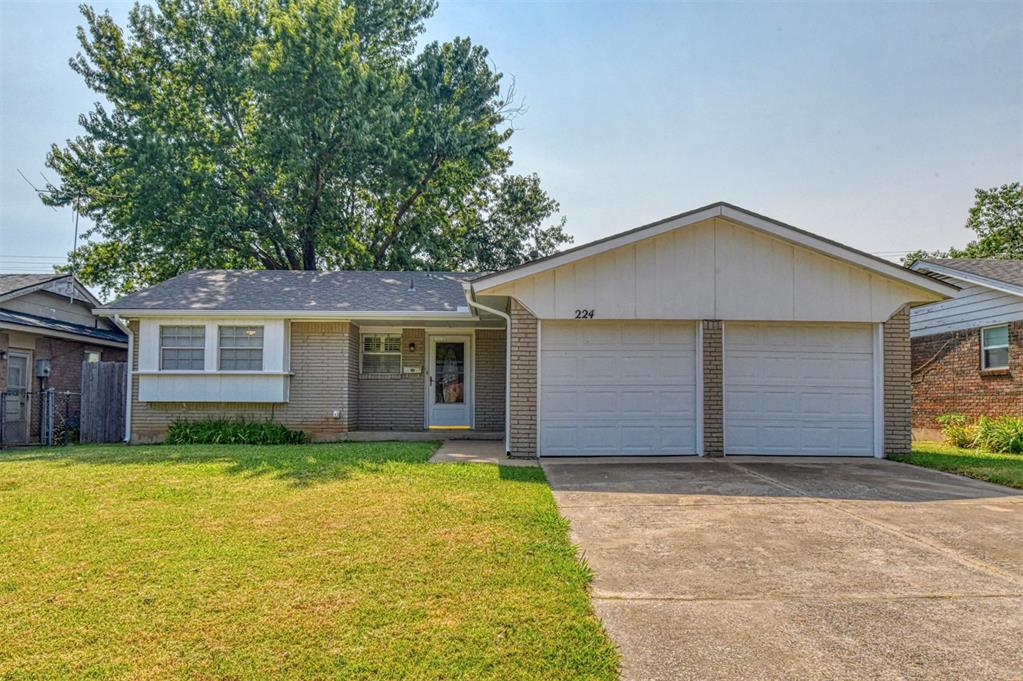 Location, condition, and price all come together for your new home at 224 Atterberry. Convenient location to shopping, parks, and schools plus spacious floorplan on this home that has been updated.  You'll love the natural light from the windows into the main living room with wood floors plus the kitchen dining area opens nicely into the living room.  The kitchen offers plenty of counter space plus storage and an inside utility room for convenience.Come and see this clean neat well-cared for home - you will be glad you did!