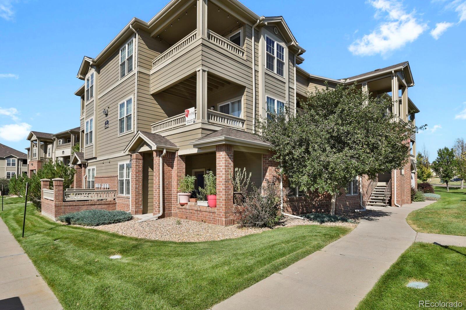 Charming 1 bedroom, 1 bathroom condo in Parker with community perks! Welcome to your new home in the heart of Parker. This immaculate condo is the perfect blend of comfort and convenience. Bathed in natural light, this bright airy unit features a spacious living area with ceiling fans. Brand new stainless steel kitchen appliances installed in 2025. A heated storage closet is right outside your front door. Enjoy the luxury of your private covered balcony-ideal for relaxing with your morning coffee or unwinding after a long day. The well-maintained interior boasts clean lines and fresh paint, providing a move in ready space you will love. Brand new hot water heater installed in 2025. As Part of this vibrant community, you'll have access to amenities including a community pool and fitness center.  Located in a friendly neighborhood with easy access to shopping, dining and parks.