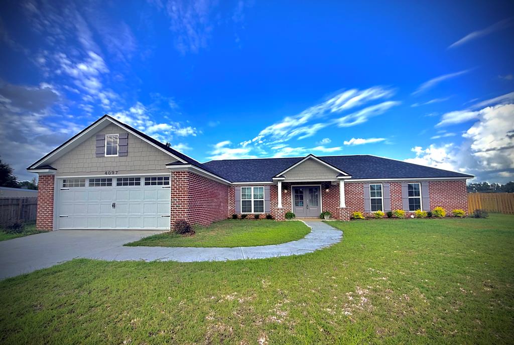 BEAUTIFUL NEW CONSTRUCTION just completed in SetterPointe Subdivision! Located off of Hwy 84 in Lowndes County. This home built by SetterPointe Construction is an ALL BRICK & ENERGY EFFICIENT HOME on a huge over half acre lot! Quiet neighborhood located 10 minutes to the Valdosta mall area or 10 minutes the opposite direction to Quitman GA & a 40 minute drive to Thomasville GA. Interior of home features Spacious living room, dining room & open kitchen with large island great for entertaining! Kitchen features custom cabinetry, granite countertops, tiled backsplash with stainless kitchen appliances. LVP throughout entire home! Master bath has large walk in closet, dual sinks & granite countertops! Guest bath also has dual sinks, custom cabinets & granite countertops! The exterior of the home features brick siding, architectural shingles, & a huge screened in back porch! Sodded & landscaped yards with shadowbox privacy fencing! Huge back yard! Would be perfect for a swimming pool! Two car garage with an extra parking pad! Come out and see all the beautiful new construction going on in SetterPointe Subdivision!