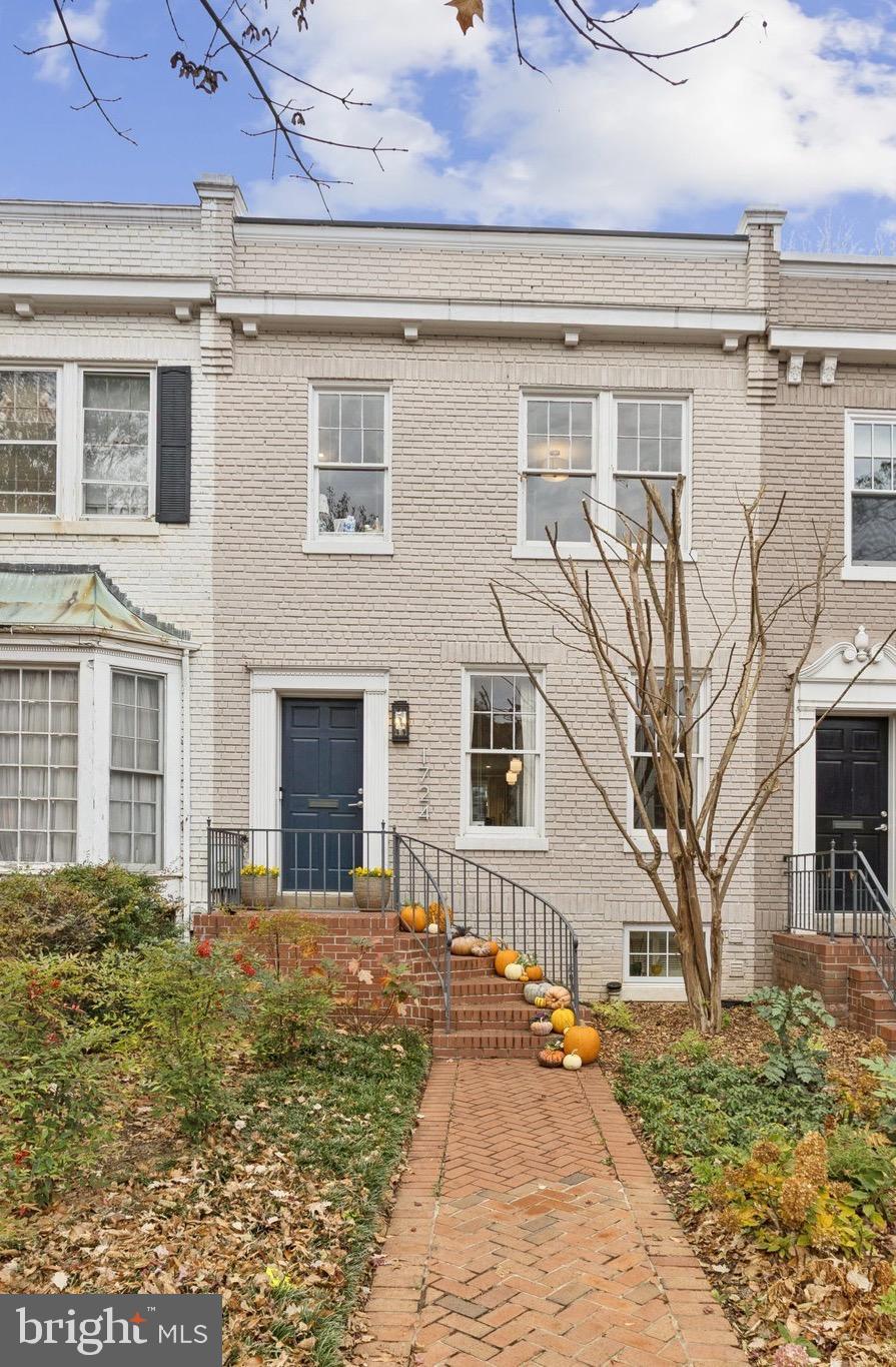 Incredible Value!  Georgetown is Washington’s oldest and most celebrated neighborhood, offering steps to public transportation, Safeway, Trader Joes, Starbucks, many many boutiques.. Nestled in the heart of the incredible Georgetown neighborhood, 1725 34th Street Northwest offers an exquisite blend of historic charm and modern sophistication. This elegantly renovated townhome, features three bedrooms and three luxurious bathrooms. The expansive interior presents wide-plank hardwood floors, expansive outdoor space, and a gourmet kitchen with stainless steel Miele appliances and quartz countertops. This home ensures effortless urban living with a parking pad and remarkable walkability to Georgetown's vibrant retail and dining scene.The spectacular renovation seamlessly integrates contemporary comforts within a classic structure, creating an inviting atmosphere perfect for both relaxation and entertaining. Whether enjoying a quiet evening on the quaint patio or exploring the lively neighborhood, this property represents a rare opportunity to embrace a truly distinguished lifestyle. This is more than a home; it is a testament to elegant living in one of Washington, DC's most revered locales.