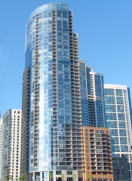 Enjoy sweeping views down the Chicago River and out to Navy Pier from this spacious 1 bed + den, 1.5 bath home in the Regatta. This 1117 sq ft layout features hardwood floors throughout, a private terrace, and a large living/dining area ideal for entertaining. The kitchen features all new stainless steel appliances. The primary suite offers a walk-in closet and dual vanity bath, while the den provides flexible space for a home office or guest room. The Regatta is a full-service building in Lakeshore East with 24-hour door staff, indoor pool, sundeck, fitness center, recreation room, library, and more. Nestled in a quiet pocket of downtown, Lakeshore East offers the feel of a gated community steps from everything the city has to offer. Parking available 40,000
