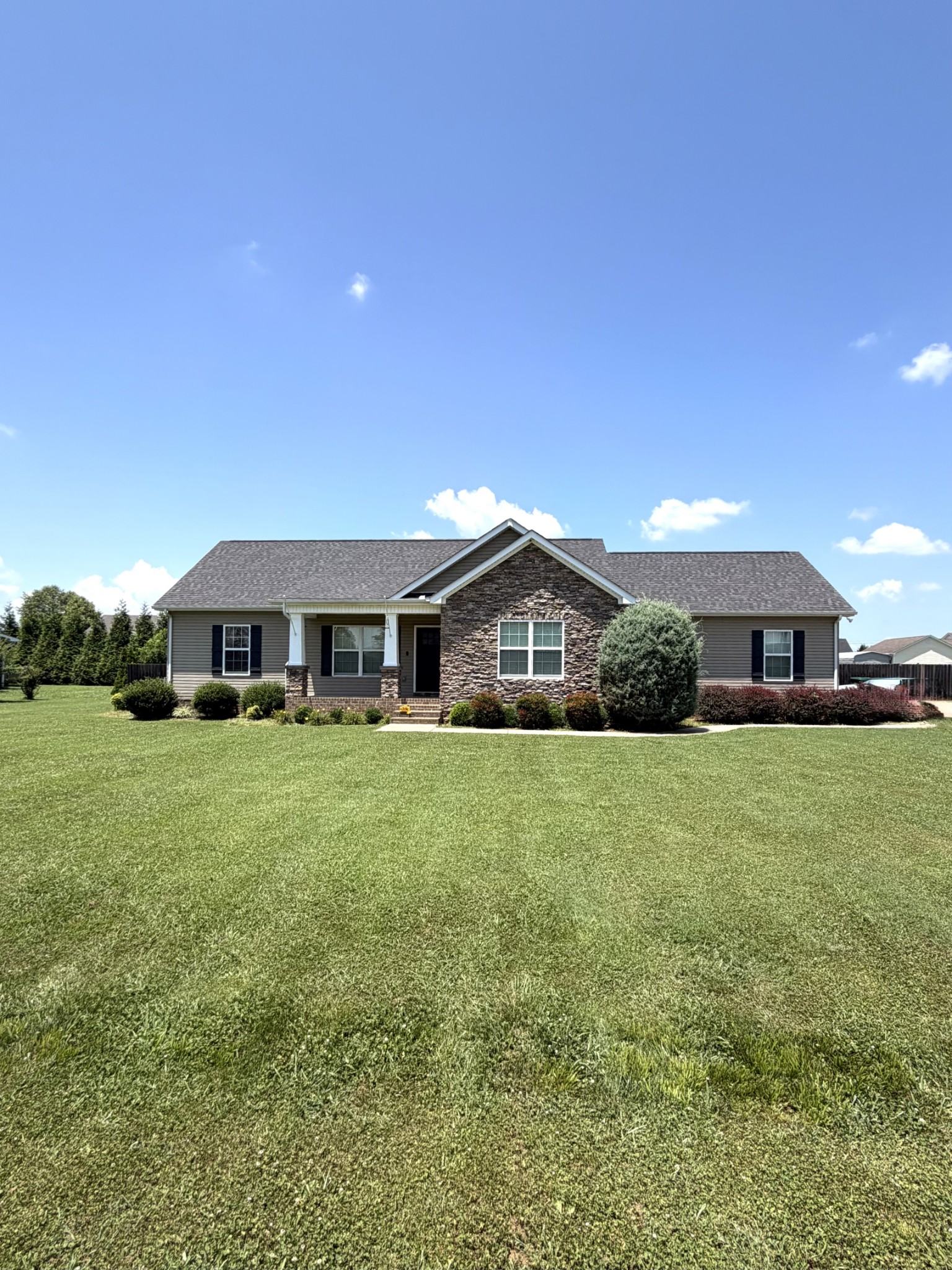 Welcome Home! Check out this well-maintained 3 bedroom, 2 bath home that has so much to offer! Convenient to Highway 64 and minutes away from Twin Creeks. This home comes with a large fenced in back yard in a quiet neighborhood, built in 2016 with 1,400 square foot of living space and a two-car garage. More Pictures Coming Soon!Need 24 Hour Notice to Show