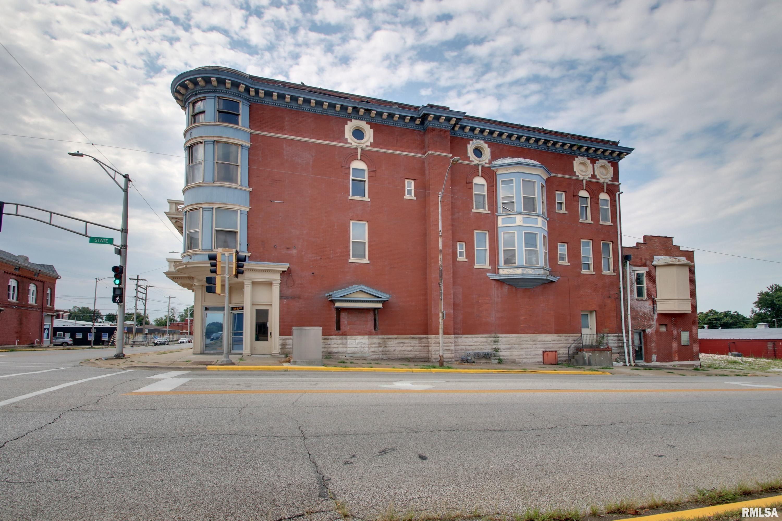 Prime Downtown Redevelopment Opportunity! Unlock the potential of this nearly 20,000 sq. ft. property, ideally located in the heart of the thriving downtown district and just steps from restaurants, shopping, nightlife, and entertainment. Priced significantly below a recent appraisal, this property offers an exceptional opportunity for an investor, developer, or entrepreneur ready to bring a vision to life. The main floor features an established commercial/event space that provides an excellent foundation for continued use or future redevelopment. One apartment has been completely renovated and is ready to go, while the remainder of the residential space has been gutted and is ready to be refinished and reimagined into another 11 units. With substantial space, a prime location, and endless possibilities for residential, commercial, or mixed-use development, this property offers the opportunity to create something truly special in the heart of downtown. Whether you’re looking to build a unique rental portfolio, create additional residential units, expand commercial space, or develop a one of a kind mixed use destination, 500 S. 8th Street is a blank canvas with incredible potential. City of Quincy Downtown TIF redevelopment grant funds still available for this location.
