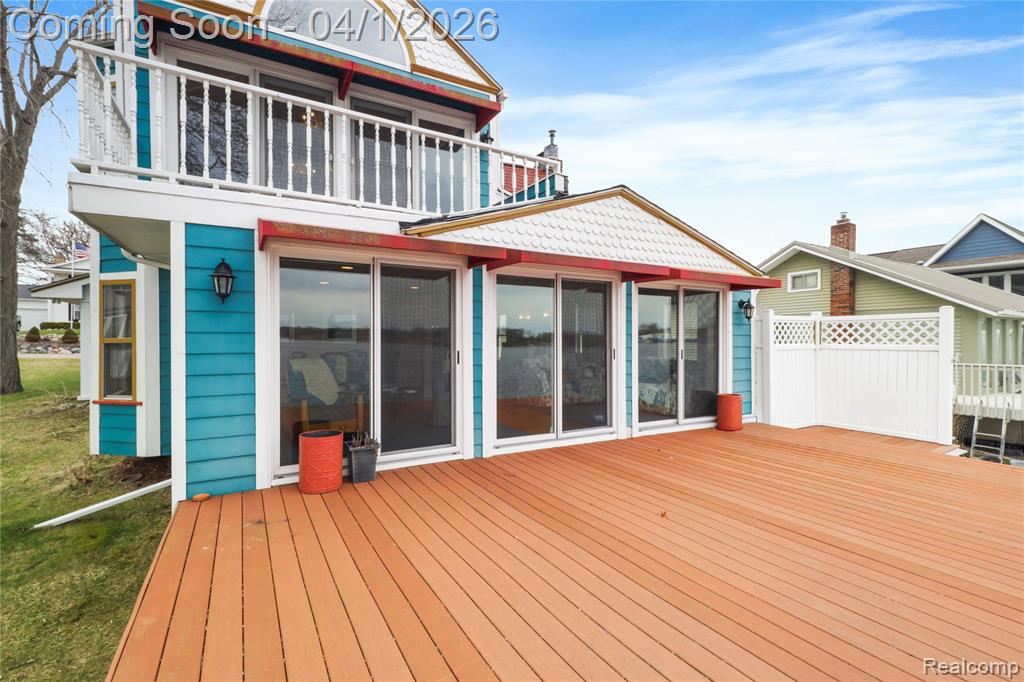 Stunning views of Silver Lake!  This beach is fabulous with 59' of total sand with no weeds and a steel seawall.  It's perfect for swimming and it's shallow for the little ones.  This lakefront home features 1732, 2 beds, 2 baths, composite deck and a screened in 10'x6' porch overlooking the lake.  The master suite is 25'x13' with a balcony and a sitting area with a large walk-in closet.  This home was previously a 3 bedroom and could be converted back.  All the rooms are very open and large, the living room is 30'x27', the 1st. floor bedroom is 19'x11' with 2 closets.  This beauty has been very well taken care of, the seller has lived here for 48 yrs. and loved it. It's ready for a new family to make new memories!