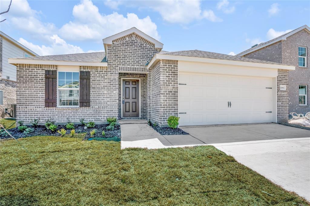 Welcome home to this beautifully designed residence offering an ideal blend of style, space, and functionality! The open floorplan features split bedrooms for added privacy and a modern kitchen equipped with granite countertops, stainless steel appliances, a dual sink, and a spacious island—perfect for cooking and gathering. A large office with elegant French doors adds versatility, easily functioning as a fourth bedroom or bonus room. The generous primary suite is a true retreat, complete with a private bathroom that includes a garden tub, separate walk-in shower, dual sinks, and a walk-in closet. Step outside to enjoy a fenced backyard, ideal for relaxing or outdoor activities. Located just minutes from Lake Ray Hubbard and major highways including US-80 and I-30, with downtown Dallas only 35 minutes away. This vibrant community features a clubhouse, pool, parks, playground, and bike-jogging paths. Don’t miss your chance to call this beautiful home yours—come see it before it’s gone!