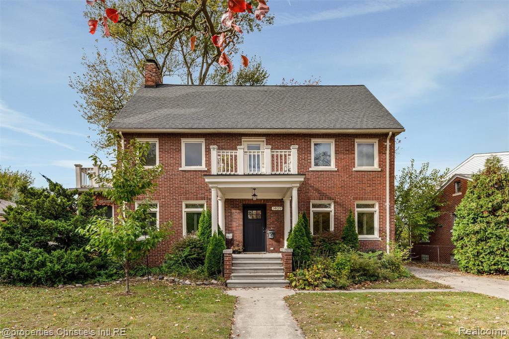 Timeless Elegance: Historic 1920s Vinsetta Park Colonial--Walking up to this stunning historic Royal Oak home, you can instantly feel the grandness that awaits. Built in 1924, the exquisite craftsmanship is immediately visible, starting with the original stained glass on the foyer door and the magnificent staircase beyond. Throughout the entire house, a beautiful display of original woodwork grips your attention, showcasing an irreplaceable vintage charm. Grand Features & Entertaining Space-This Colonial truly comes alive when hosting your most exclusive parties. Imagine feasting for the holidays in the large dining room, while the warmth of the living room fireplace creates a desirable atmosphere for gathering and socializing. The kitchen, baths and tiled fireplace hearths feature pristine vintage tile work and elegant finishes, perfectly blending history with comfort. For summer entertaining, step out onto the spacious private deck overlooking the large yard—perfect for BBQs and outdoor enjoyment. The primary suite wing offers a luxurious retreat, featuring a unique wrapping balcony for morning coffee or evening relaxation. Modern Comforts & Flexibility-This home offers the best of both worlds original windows grace the interior, while modern windows on the exterior provide excellent efficiency. Practical updates include-Updated electrical and added insulation. Two-system forced air AC for optimal climate control. Smart lighting installed for modern convenience. Repainted 2.5-car garage, a waterproofing system, installed in the huge basement. The home features: 5 bedrooms and 1.5 baths, with incredible potential. The 3rd-floor flex space offers versatility as an added bedroom, music room, or dedicated podcast studio. Additionally, there is space to add a primary en-suite bathroom, allowing you to easily customize and elevate your personal sanctuary. Don't miss the chance to own a piece of Royal Oak history that's perfectly positioned for a vibrant modern life!