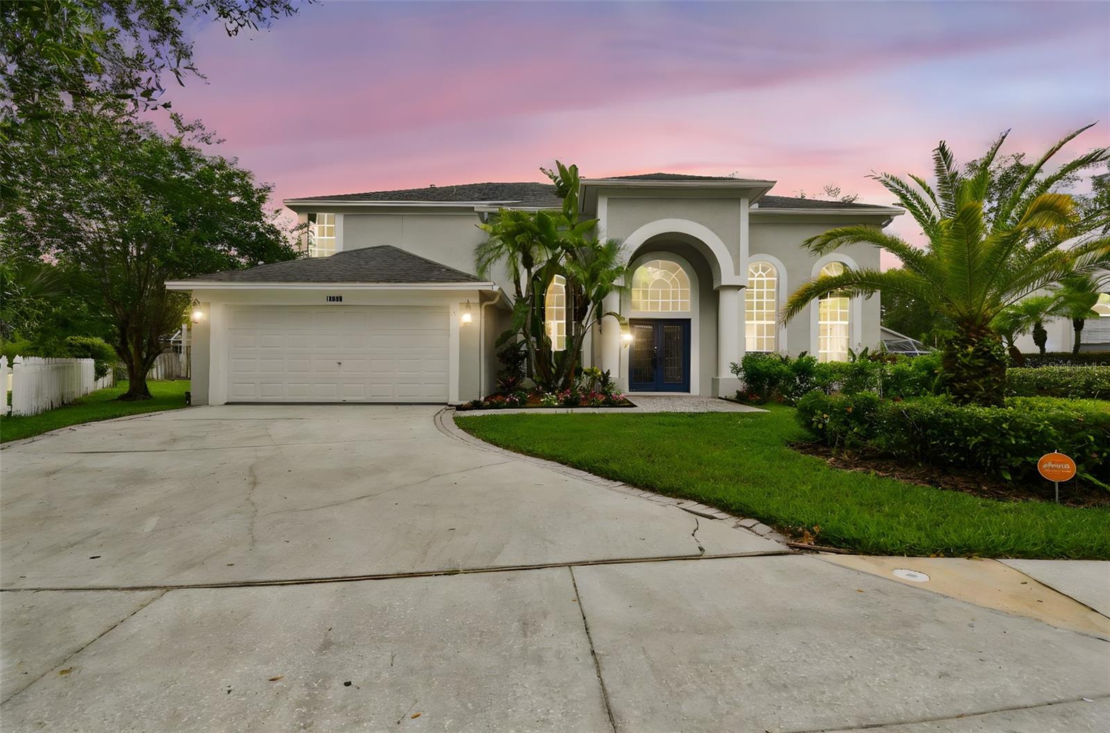 Situated in the well established dynamic neighborhood of TAMPA PALMS and conveniently located near Fine Restaurants, Shopping, Downtown Tampa's Theaters, Museums, Restaurants and Sports complex, This Well Built and immaculately cleaned 4 bed, 3.5 bath home is a Dream Come True! Built on a beautiful landscaped and partially fenced lot and featuring a delightful pool, with a heated spa, where you can enjoy Florida's wonderful weather. Pride in ownership is evident as the seller has made many upgrades throughout this elegant home which include top end LG appliances in the kitchen. New AC, New floors and baseboard as well.   Relax in a Magnificent and Spacious First floor Master Bedroom; with light and bright sliding glass doors that go out to pool area and overlooks the lanai and pool. The Master Suite also has walk-in closets, an en-suite with dual sink vanity, glass shower and garden tub. The bedrooms upstairs have two additional bathrooms which is convenient for someone needing to get ready at the same time. Functional and ample laundry room with a washer and dryer that convey with the sale of this home. There are closet organizers in all closets. BEST OF ALL there is No need to worry about what is probably the highest priced items as the Roof was replace in 2018, brand-new pool resurface, tankless LP gas water heater, and LP gas spa heater. Come and live in Tampa Palms community with one of lowest HOA fees. Whether you're a Pro or Weekend Golfers... you can become a member of Tampa Palms Golf and Country Club for a fee. Enjoy EXCELLENT SCHOOLS and Amenities of in Tampa Bay...Also please remember to ask your real estate professional if you are moving from another homestead in Florida you can port your homestead and keep your savings and benefit.  Great opportunities, Experiences and a Beautiful Home await you in Tampa Palms. Call to schedule a private showing today!