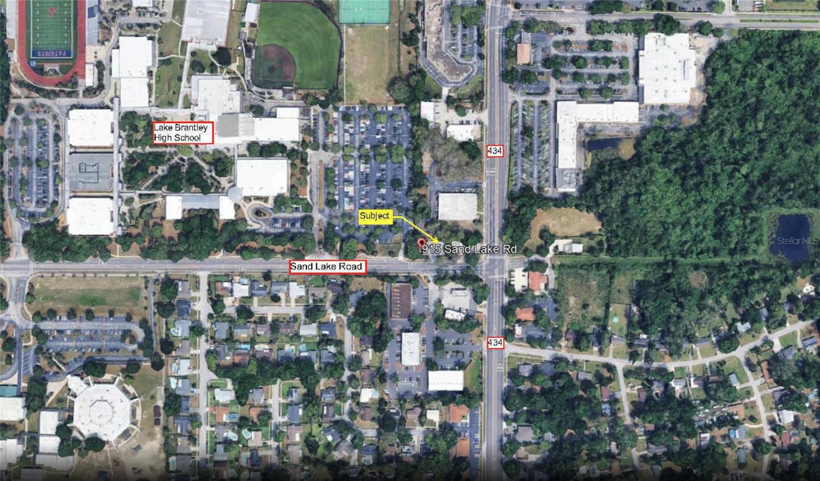 Don't miss this opportunity. Prime free-standing building available immediately on Sand Lake Rd., just off SR 434, in Altamonte Springs. This vacant property is a perfect opportunity for owner-users or investors, situated in a high-traffic area right before the entrance to Lake Brantley High School. Ideal for retail or office use, the building offers ample parking and is located at a traffic-signaled intersection for easy accessibility. Previously utilized by a catering company, the building is equipped with a full kitchen, including two hoods and an underground grease trap, making it a rare find in a densely populated area with excellent demographics. The location boasts exceptional access to I-4 and the intersection of 436 and 434, further enhancing its appeal.