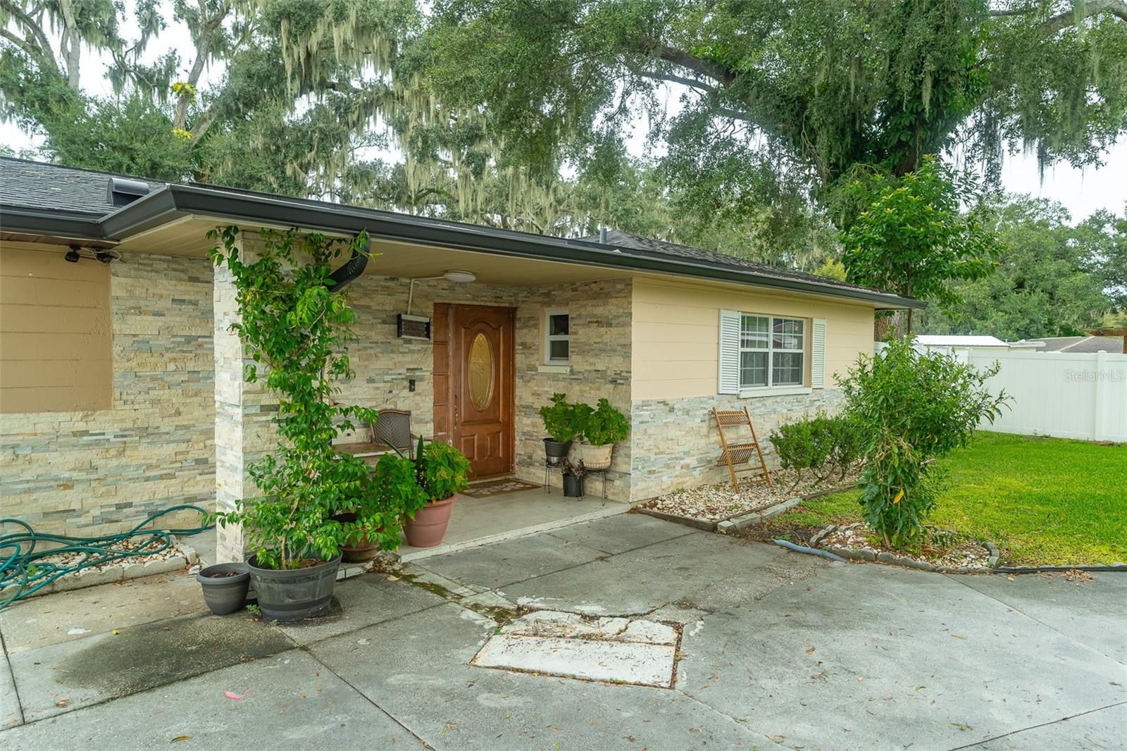 Motivated Seller, Opportunity in Quiet Cul-de-Sac. Discover rare potential in this peaceful, well-established neighborhood where privacy meets possibility. This home sits on a quiet cul-de-sac with a protected conservation tree right outside, offering a serene backdrop and yearly checks that keep the area well-maintained and secure. Inside, you’ll find a solid foundation ready for your personal touch. The property features a covered outdoor kitchen & full bathroom perfect for entertaining, plus a pool and spa that turn the backyard into your private retreat. An additional outdoor bathroom adds convenience for pool days and gatherings. Furniture included  making it an ideal canvas for investors and buyers looking to build instant equity in a great development area, and some cosmetics.  Seller is highly motivated and ready to move quickly.