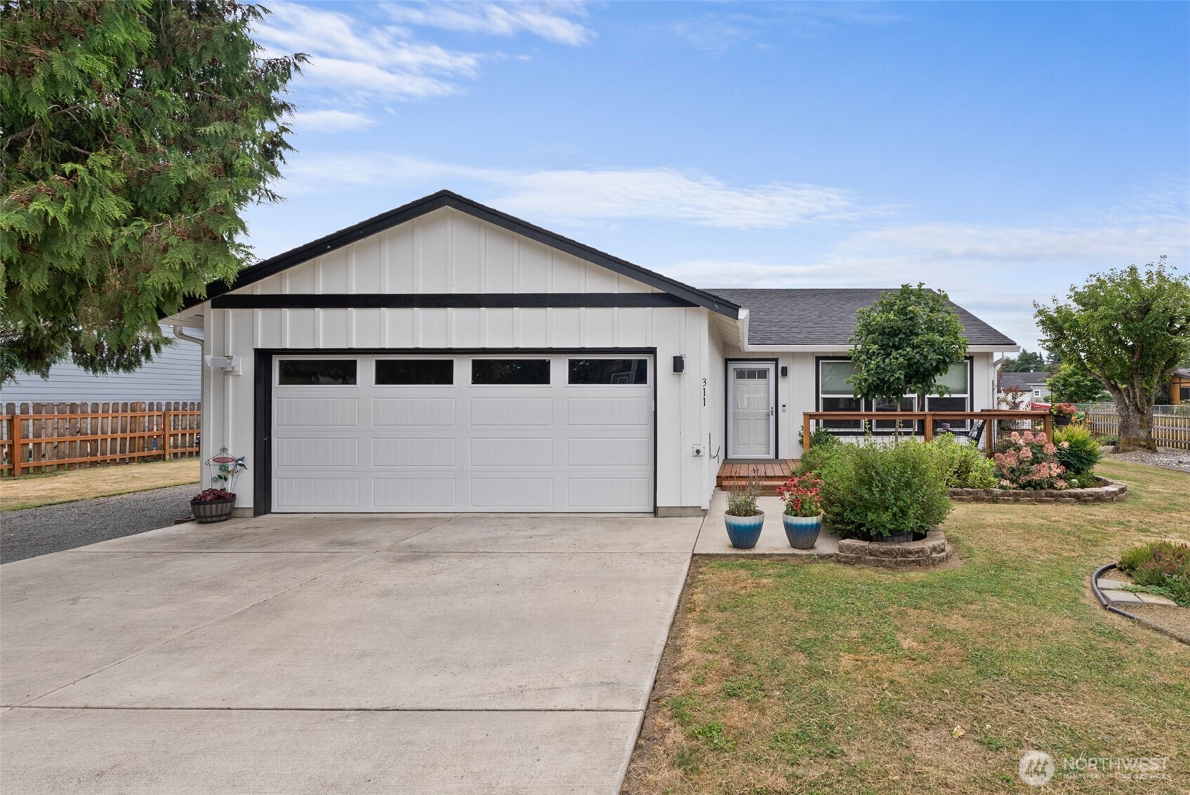 Beautiful! A modern 2020 built and truly move-in ready home with high-end finishes throughout. Quiet, peaceful location in the charming town of Toledo. The kitchen is a gem with quartz tops and quality cabinetry. You love the cozy, plush carpet in the living room and bedrooms. Luxury vinyl plank in the kitchen & tile in the bathrooms. Spacious primary with ensuite bath. Ductless heat pump with multiple units to keep things comfortable in anytime of the year and low utility cost. Hardie board & bat siding. Gorgeously manicured grounds - the touch of a master gardener! Back patio for sipping morning coffee, and front porch for evening tea. Corner lot with plenty of additional parking, even room for the RV. All situated 3 blocks from the Cowlitz River (no flood insurance necessary) for excellent fishing and fun on the water, and minutes from I-5 between Centralia and Longview shopping.