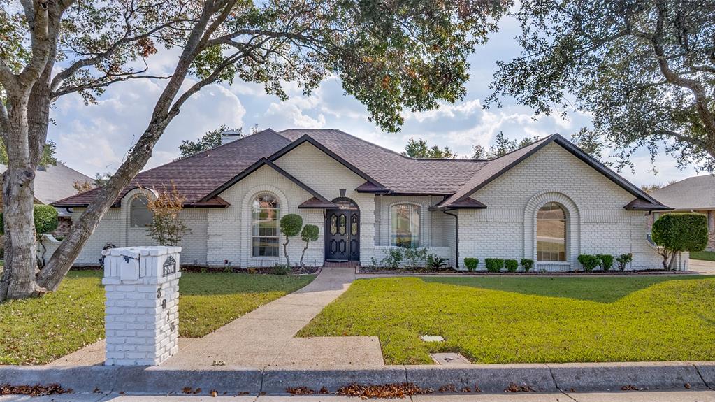 Experience exceptional architectural design in this beautifully appointed 3-bedroom, 2.5-bath home located in a highly desirable Aledo neighborhood known for its scenic surroundings and lower tax rates than Fort Worth. This property offers uncommon style, impressive natural light, and thoughtfully designed spaces throughout.The centerpiece of the home is the iconic circular dining room—an architecturally striking space wrapped in large windows overlooking the greenbelt. This remarkable room is enhanced by a sophisticated built-in bar with mirrored shelving and an elegant white brick fireplace, creating a dramatic yet inviting setting for gatherings, dining, or entertaining.The kitchen includes granite countertops, stainless steel appliances, and an oversized skylight that fills the space with natural light. A bright sunroom with white exposed brick and full window walls offers excellent versatility and can function as a relaxation area, office, playroom, or additional living space.The expansive primary suite features tray ceilings, generous windows, and a spacious primary bath complete with a built-in sauna, garden tub, separate shower, and large walk-in closet. Two additional secondary bedrooms provide great natural light and comfortable proportions.The home also features a spacious covered back patio with beautiful stone flooring and serene views of the greenbelt. This inviting outdoor area provides an ideal setting for relaxing, dining, or entertaining while enjoying the natural surroundings and mature trees.Beautiful curb appeal welcomes you on arrival, and wood floors flow through the main living areas, with carpet in the bedrooms for added comfort. Extended driveway providing plenty of room for all those gatherings. This home presents a rare opportunity to enjoy unique architectural character, abundant natural light, and flexible living spaces in one of Aledo’s most desirable neighborhoods.