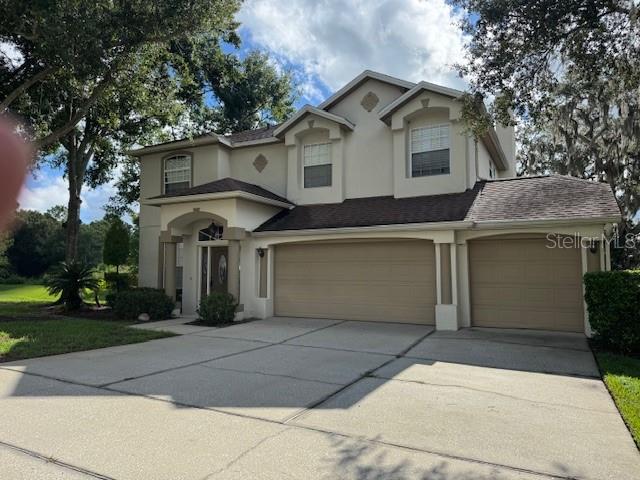 Amazing Waterfront Home located in the charming Woodbridge Lakes Community.  Large Oak trees provide shade and rear patio provides scenic view of Lake Dawson and Timacuan Golf Course.  No Sellers Disclosure.  Seller is making no warranties or representations of property condition.  Room dimensions are approximate.