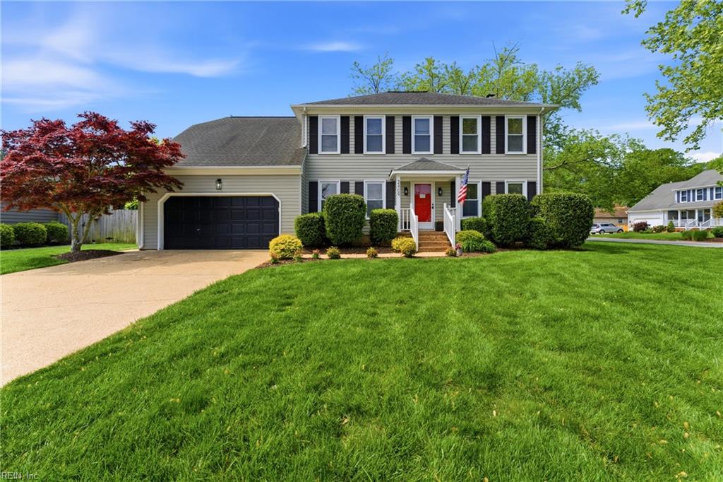 This home has been exceptionally well-maintained, thoughtfully updated, and is truly move-in ready. 4BR/2.5BA in one of Virginia Beach's most sought-after neighborhoods- and it lives up to every bit of that reputation. Beautiful lush landscaping greets you before you even step inside. The floor plan is smart and comfortable: kitchen open to the living room, all four bedrooms upstairs, with a natural flow that just works. Gateway Park trails are right around the corner offering scenic, peaceful strolls, and starting/ending the day with a little fresh air  The Dam Neck Farmers Market runs year-round with fresh local produce and live music on Friday evenings, and New Realm Brewing is just minutes away for a well-deserved evening out. This is 23453 at its finest! A neighborhood with real community, genuine convenience, and that easy Virginia Beach lifestyle that's hard to find and harder to leave. A home this well cared for, in a location this good, doesn't come around often. Come see it.