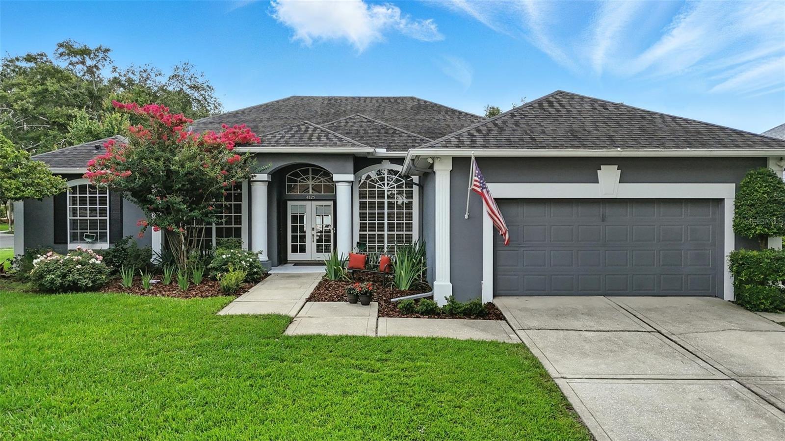 Under contract-accepting backup offers. Welcome to 4825 Waterwitch Point Dr, a stunning home nestled in the highly sought-after neighborhood of Waterwitch Cove. This newer executive pool home offers 4 bedrooms and 3 bathrooms, corner lot in a charming neighborhood known for its tree-lined streets and peaceful ambiance among the Conway Chain of Lakes. Situated on a third of an acre, this home offers an open living concept that seamlessly blends the family-dining room area with the kitchen-living area, providing an ideal space for entertaining. As you step inside, you're welcomed by brand-new tile flooring that flows throughout the entire home, complemented by an abundance of natural light that fills the space. Some days offer a peek at Lake Gatlin right from your windows. Designed with a functional split floorplan, this home offers an oversized master suite and a versatile bedroom or office on one side, while the kitchen, dining room, family room, and two additional bedrooms and bathroom are situated on the other. The kitchen features newer LG smart appliances, a double oven, a generously sized island, and an open-concept design that flows seamlessly into the living room and breakfast nook. Step into the spacious living room, with custom built-in cabinetry, a cozy fireplace, and fully retractable sliding glass doors to create an indoor-outdoor living experience—perfect for enjoying those ideal Florida days. The primary suite is a true retreat, featuring high ceilings, sliding doors opening out to the pool, as well as his and her California closet designed walk-in closets. Step outside to your private backyard retreat, featuring a screened-in lanai, a beautiful lagoon-style saltwater pool with a tranquil water feature, a covered porch for relaxing in the shade, and an expansive yard perfect for entertaining, playing, or even storing your boat. Other notable features: Roof 2016, Whole house re-plumbed 2020, New flooring and baseboards throughout 2020, New high efficiency HVAC with transferable warranty 2024, New drainfield/irrigation 2025. 

This home is zoned for the highly-rated Boone High School and Pershing K-8 school. The nearby Ferncreek boat ramp delivers convenient access to the Conway Chain of Lakes, perfect for those who love spending time on the water. Perfectly positioned between downtown Orlando and Orlando International Airport, providing easy access to I-4 and all major expressways. Enjoy proximity to ORMC, SODO, shopping, restaurants, and world-renowned theme parks. Nestled in the desirable City of Edgewood, this unique location combines the serenity of a quiet residential neighborhood with close proximity to everything you need. Call for your private showing today!